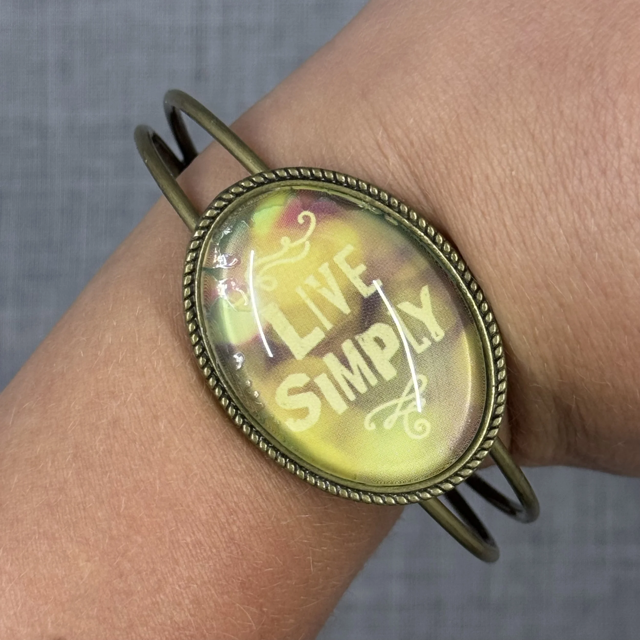 Live Simply Bracelet