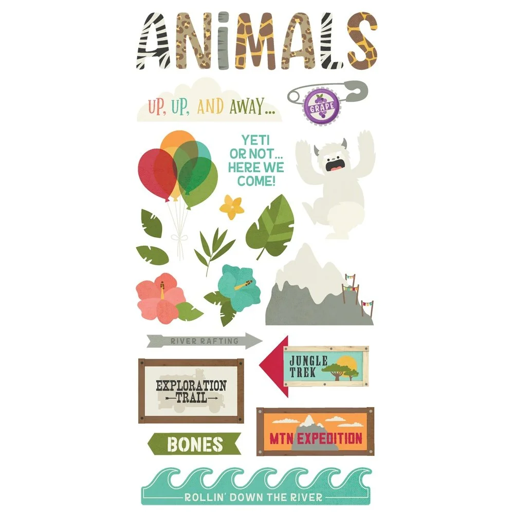 Say Cheese Wild Stickers