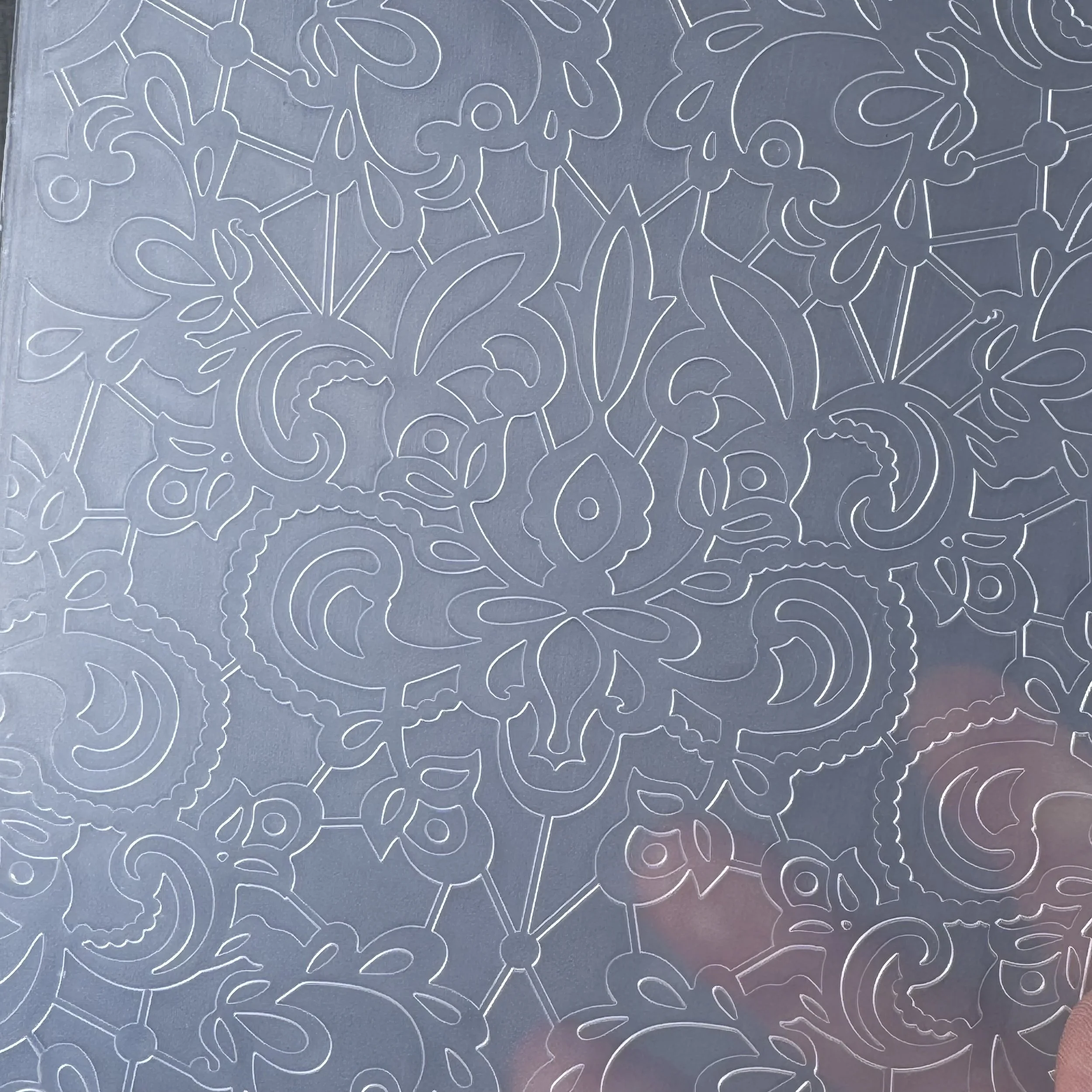 Floral Lace Embossing Folder
