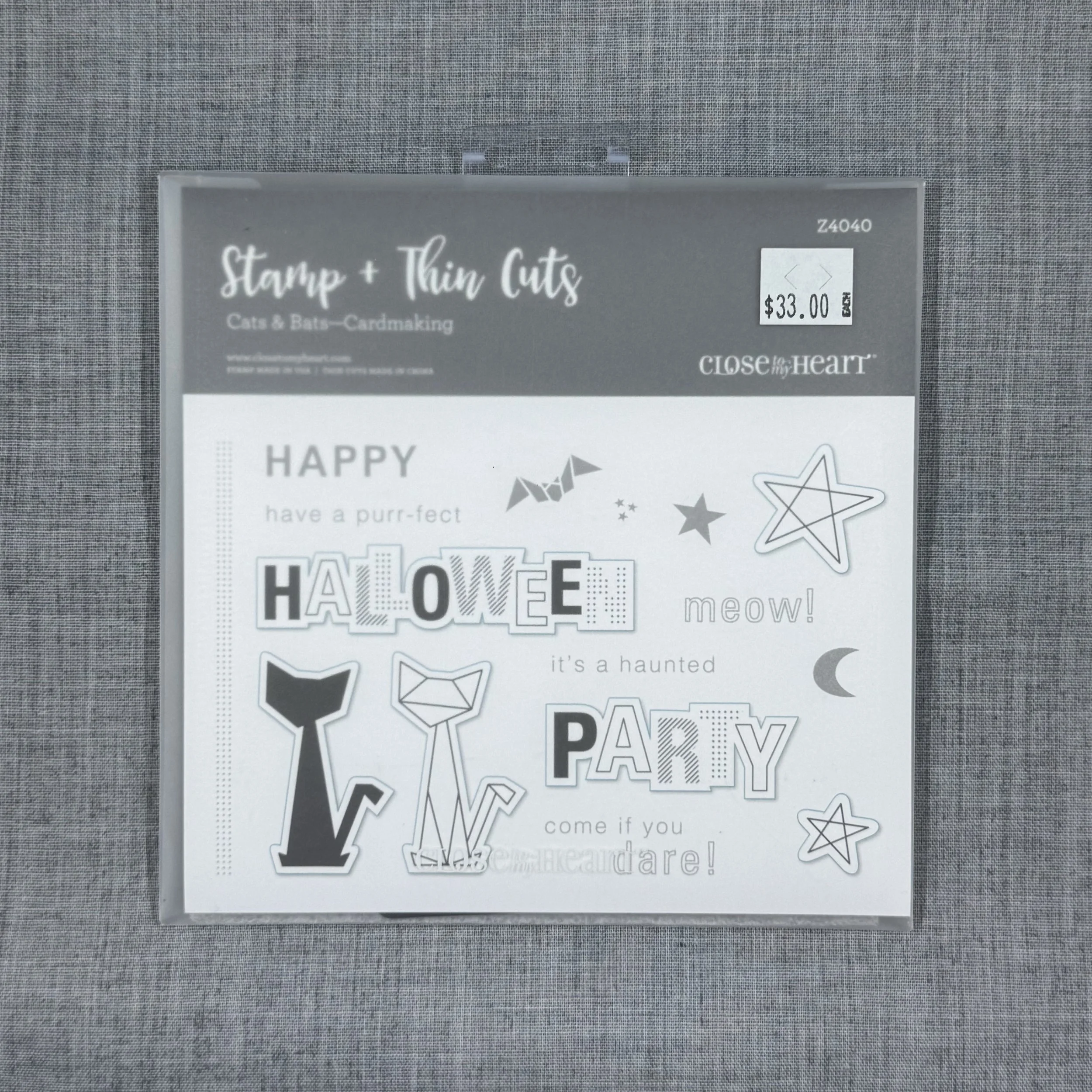 Cats & Bats Cardmaking