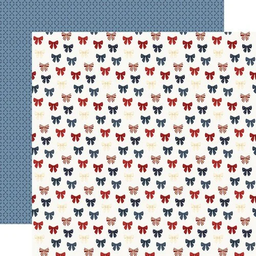 Red White and Blue Bows