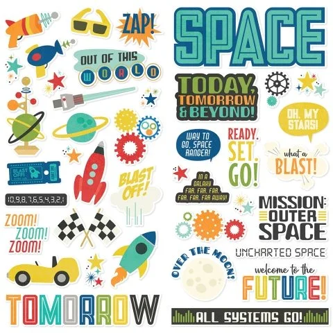 Tomorrow at the Park Foam Stickers