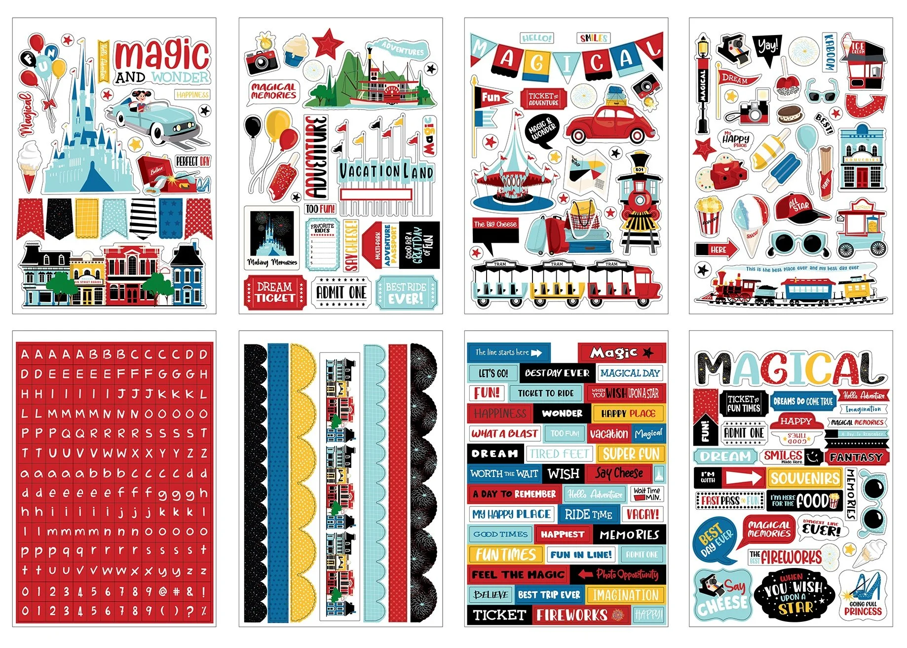 Believe In Magic Sticker Book