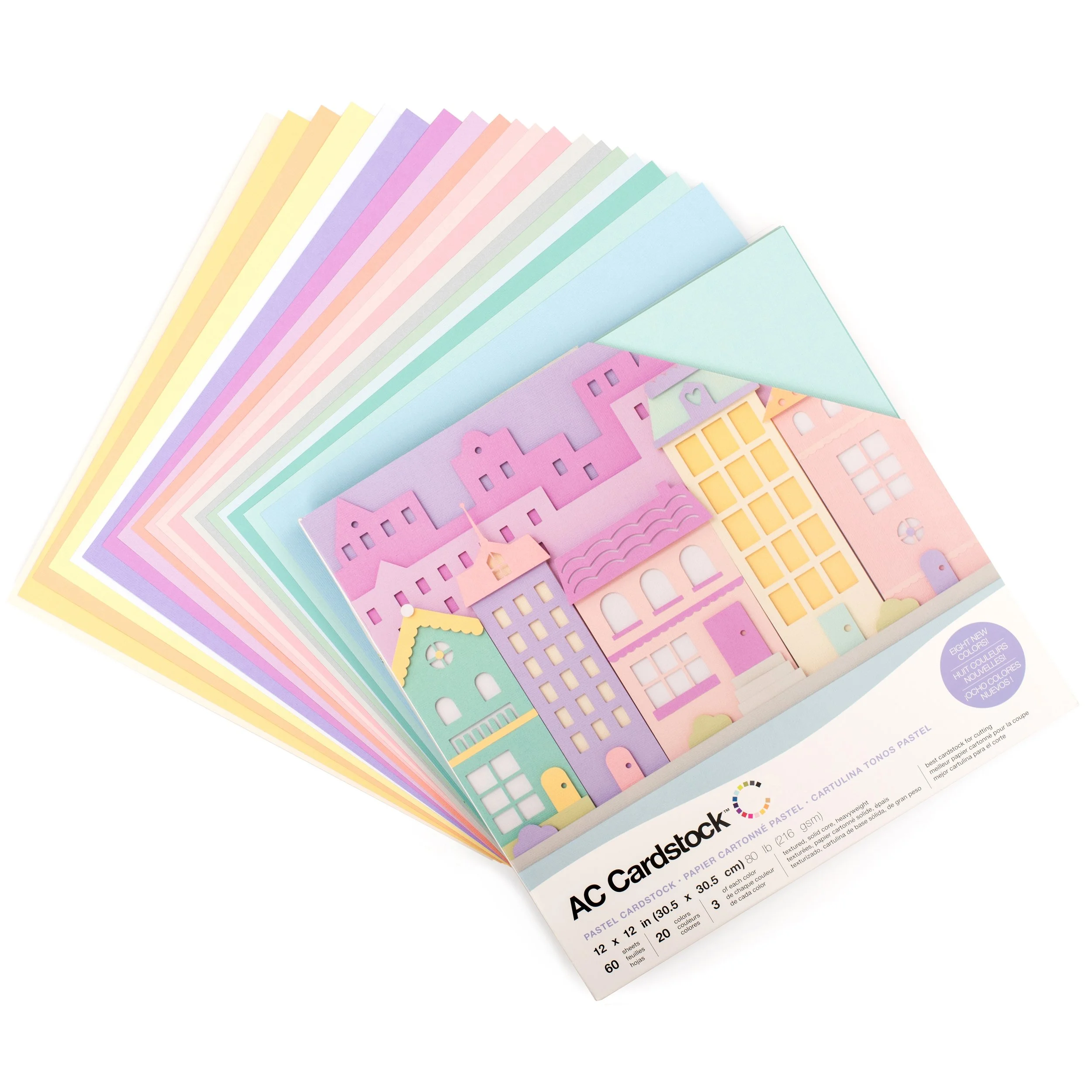 American Crafts Pastels Cardstock
