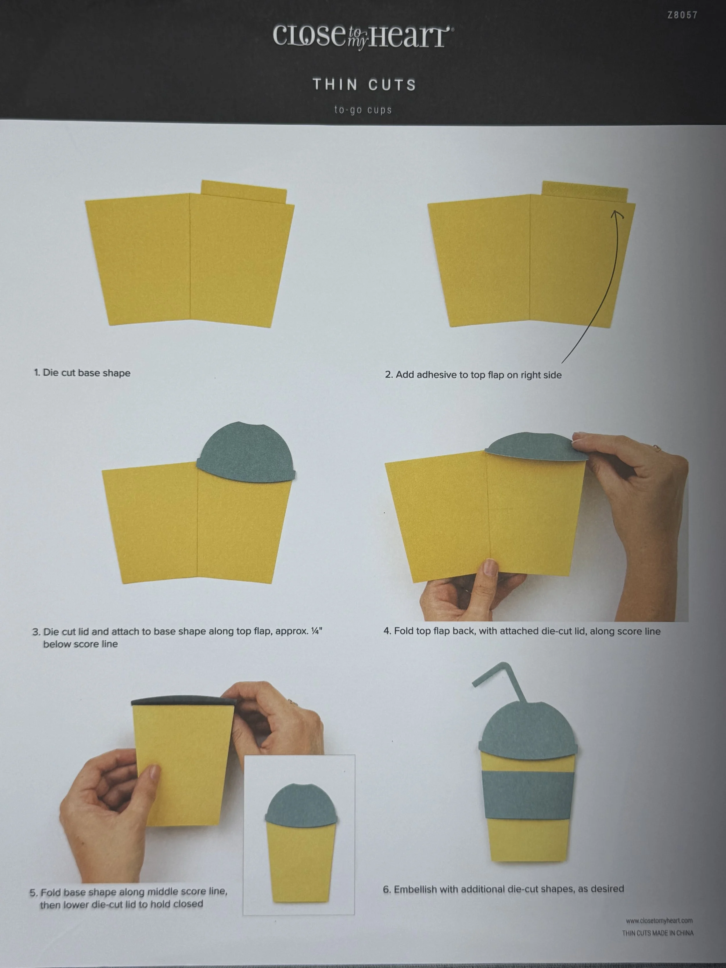 To-Go Cups Thin Cuts