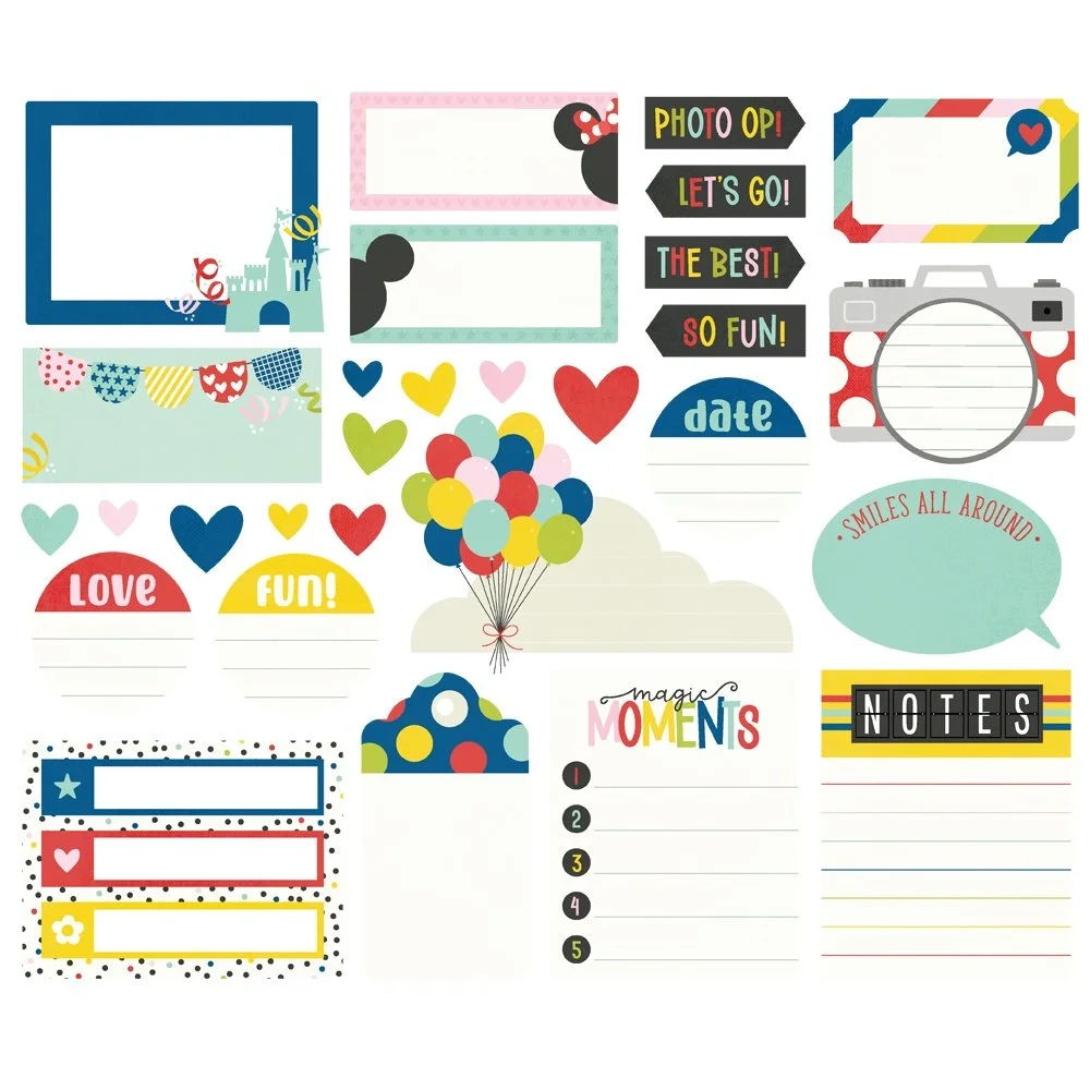 Say Cheese Magic Journal Pieces