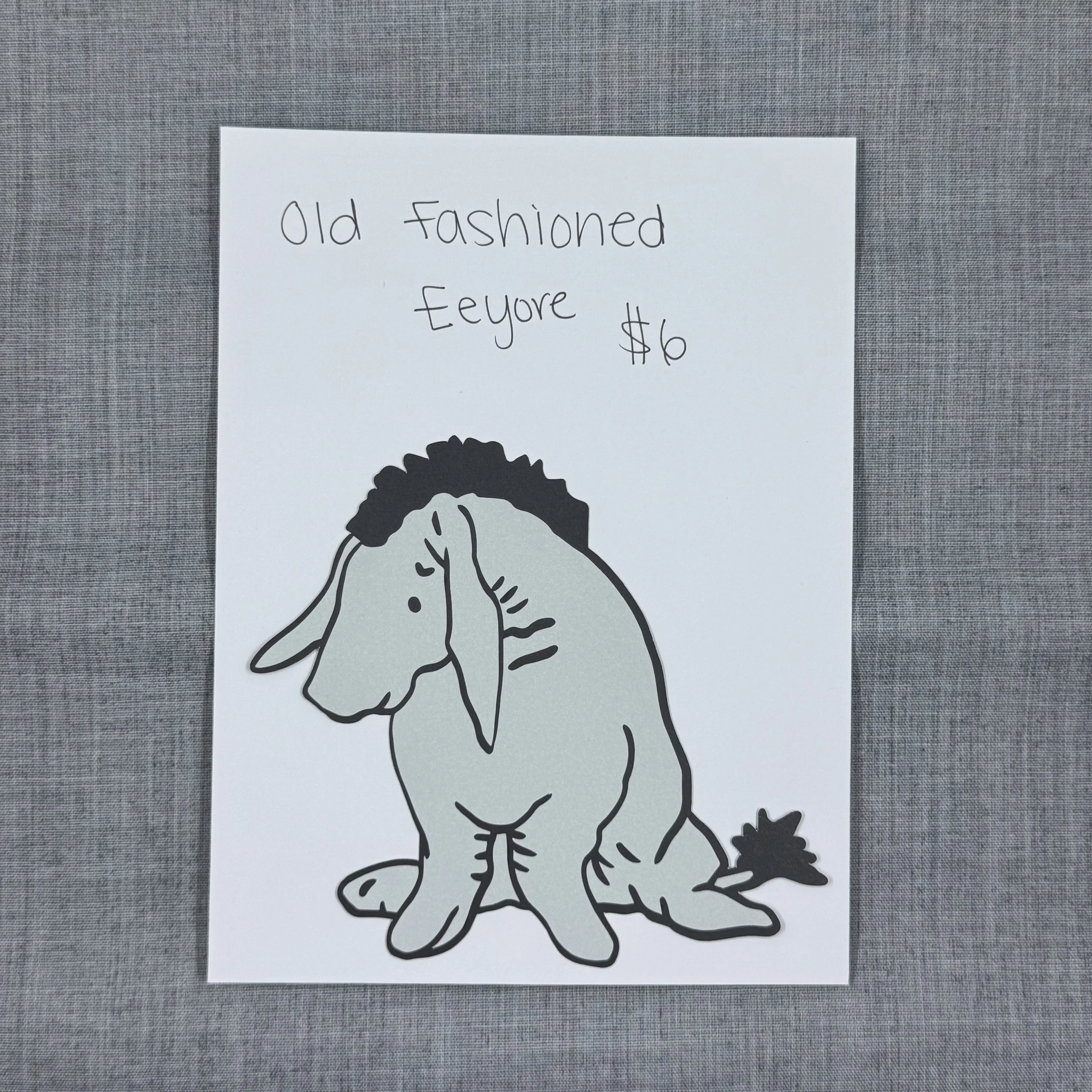 Old Fashioned Eeyore