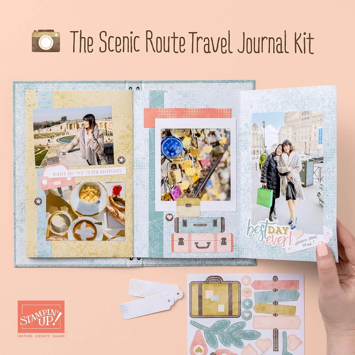 Scenic Route Travel Journal Kit