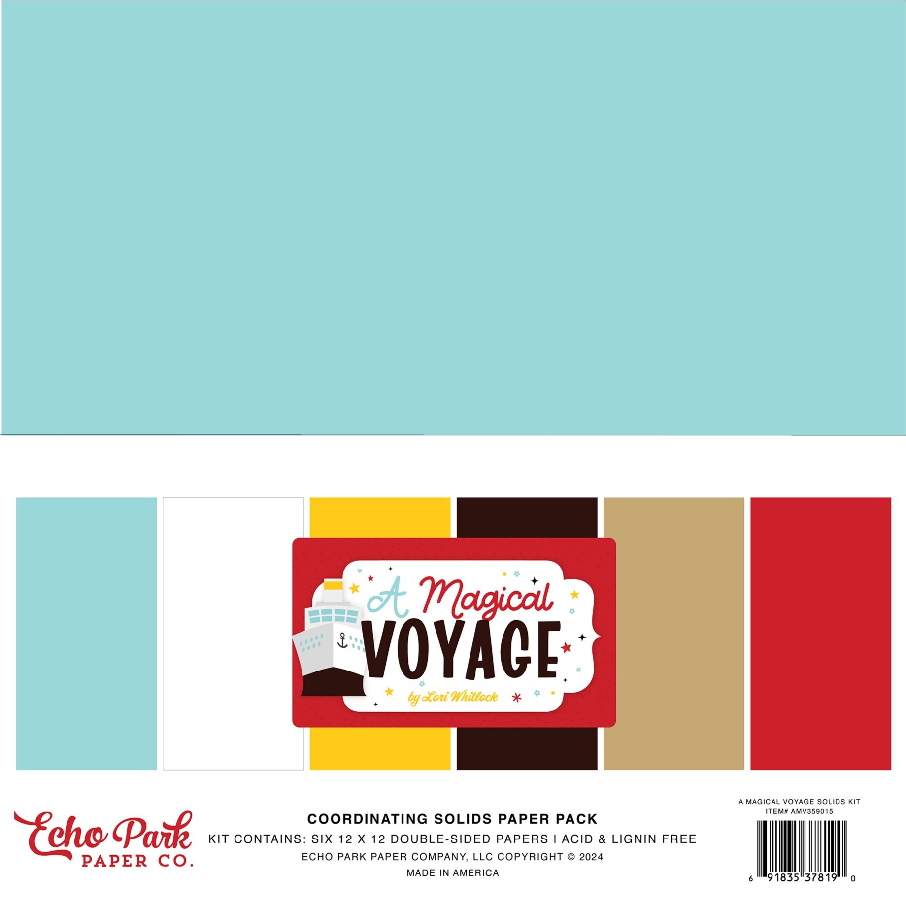 A Magical Voyage Cardstock