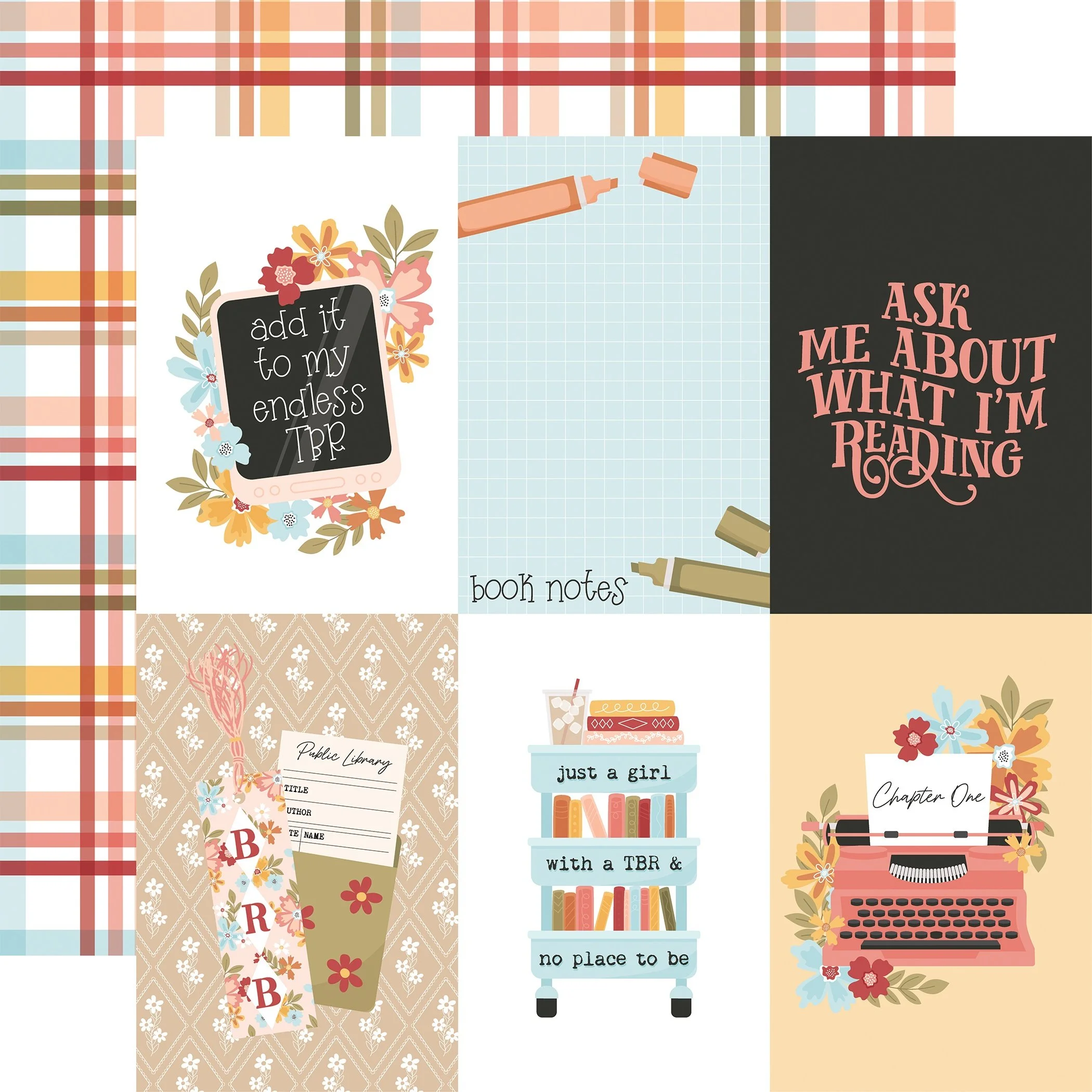 Bookish 4x6 Elements