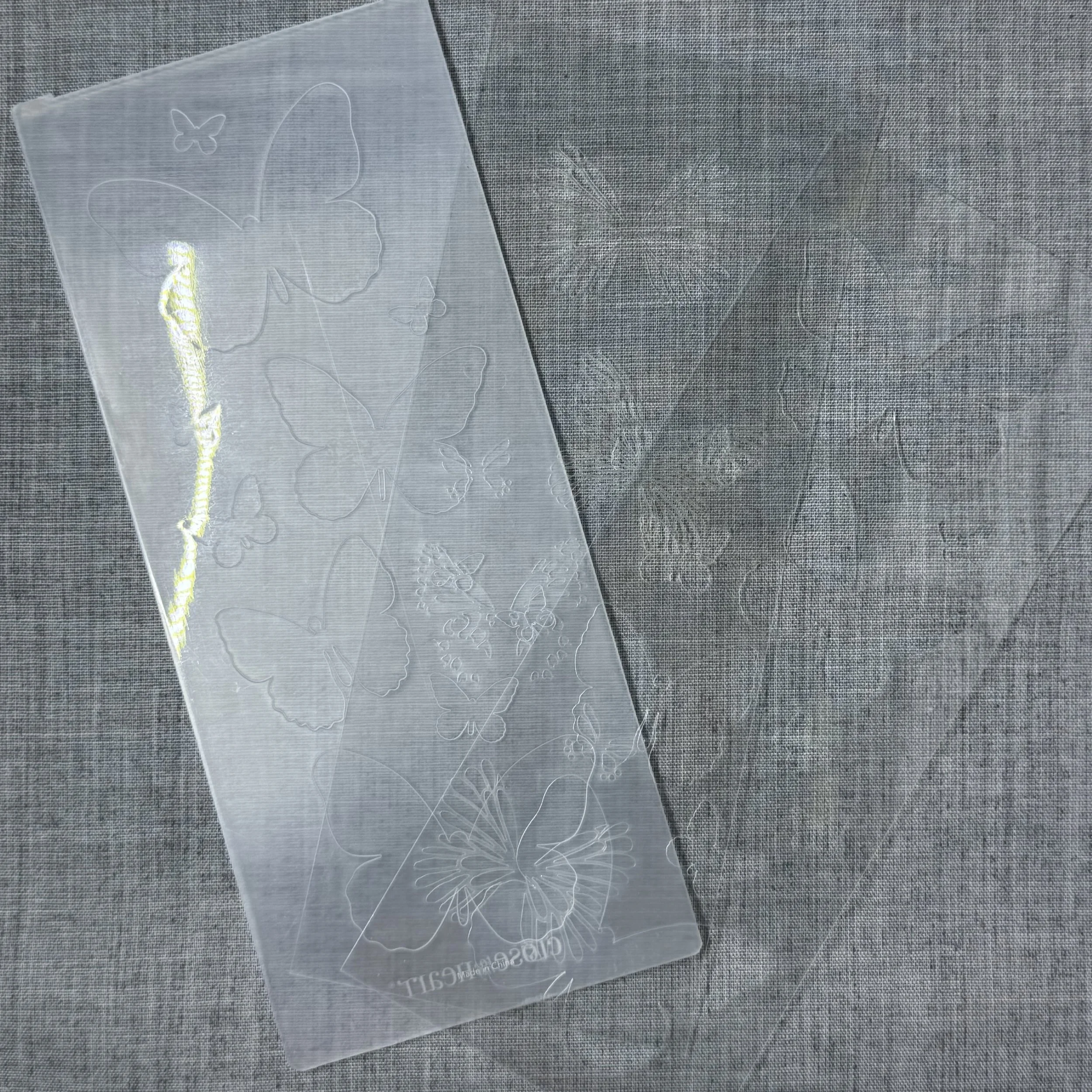 Butterfly Slimline Embossing Folder & Stencil