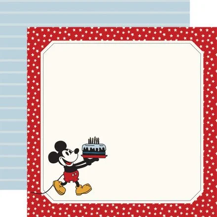 Birthday Mouse Page Frame