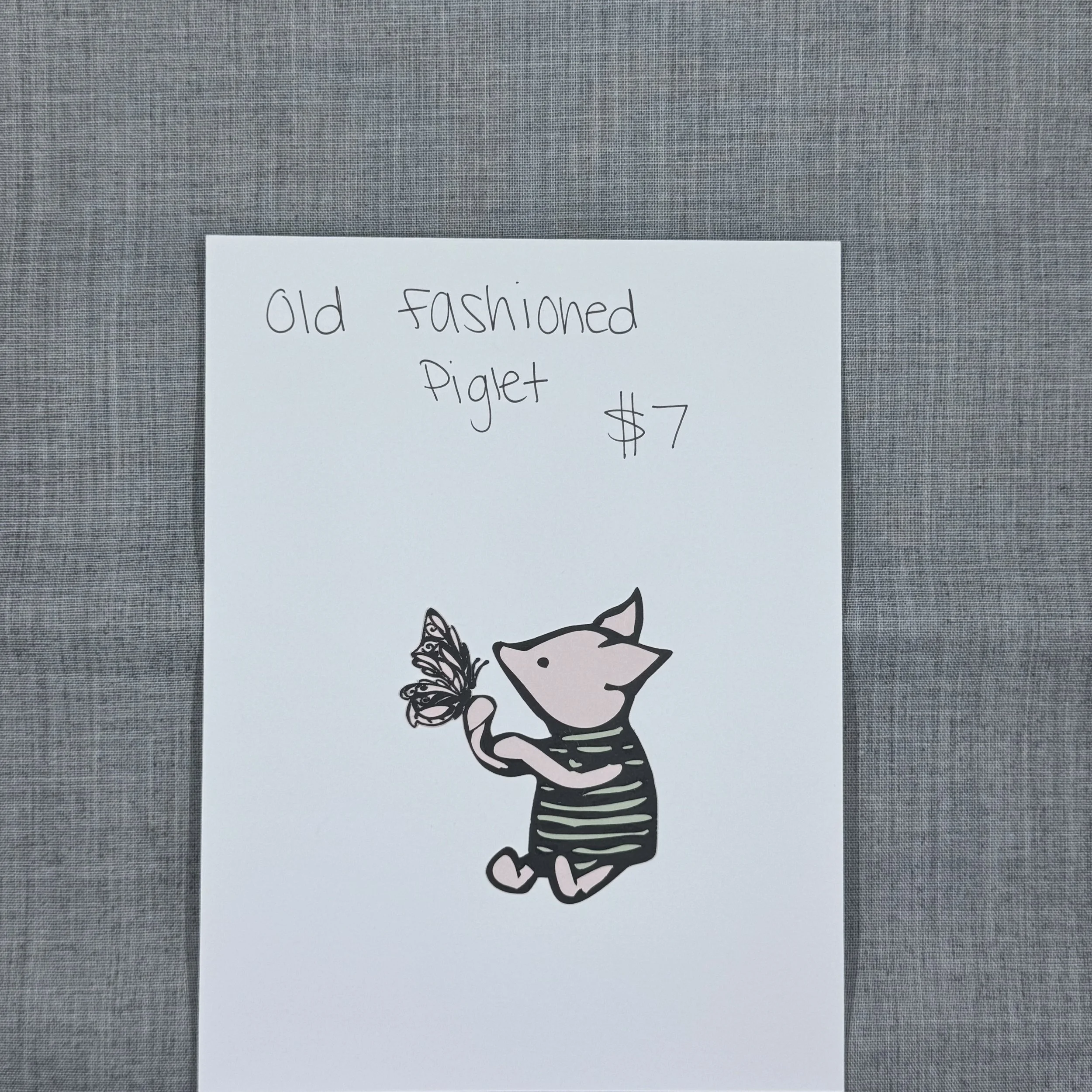 Old Fashioned Piglet