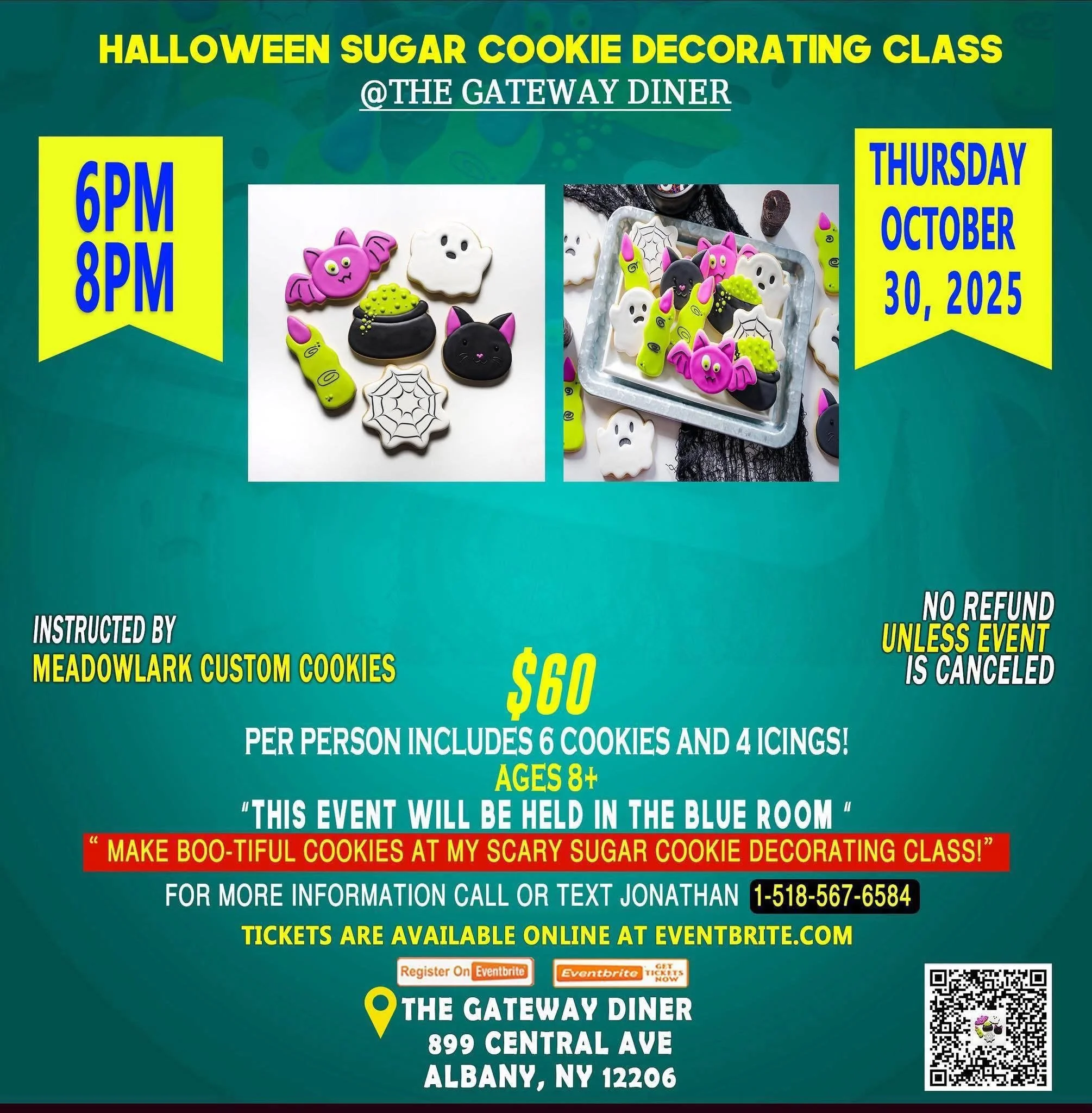 Halloween Sugar Cookie Decorating Class