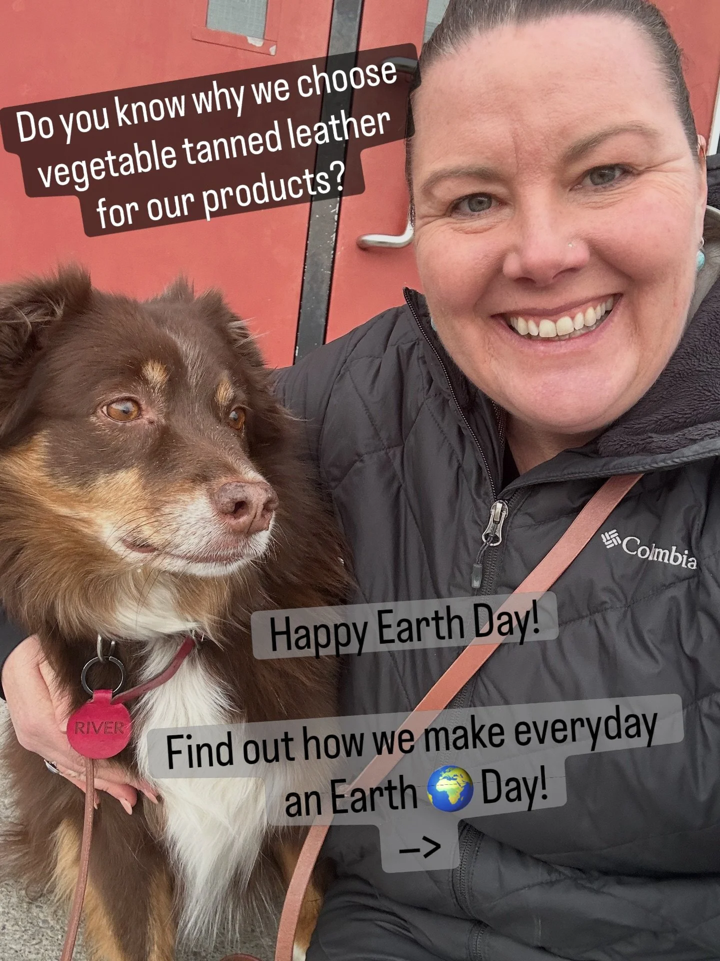 🌍 Why do we only use Vegetable Tanned Leather for our products? 

🌍It lasts a long time and then will naturally biodegrade when it&rsquo;s time! 

🌍We could use Biothane, but we choose not to&mdash;because our ecosystems are already burdened with 