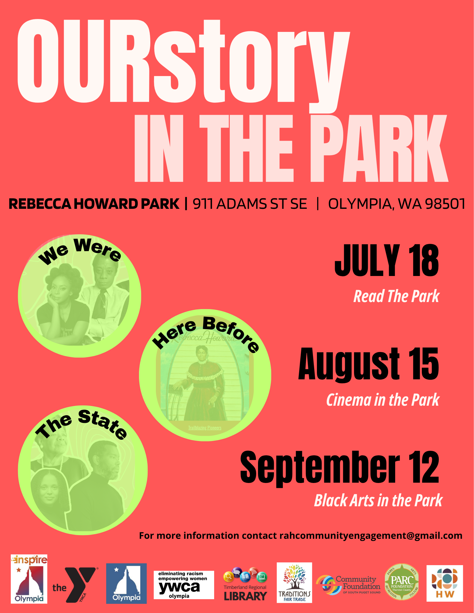 Sneak Peek: Rebecca and Alexander Howard Community Engagement present ‘Read the Park’