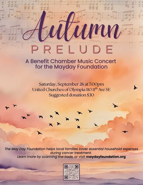 ‘Autumn Prelude’ chamber music concert to benefit Mayday Foundation