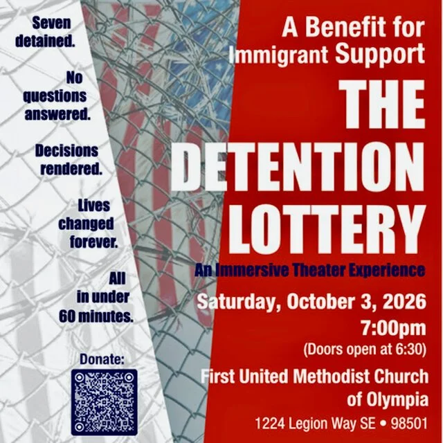 A game of chance, question of justice: ‘The Detention Lottery’ comes to Olympia 