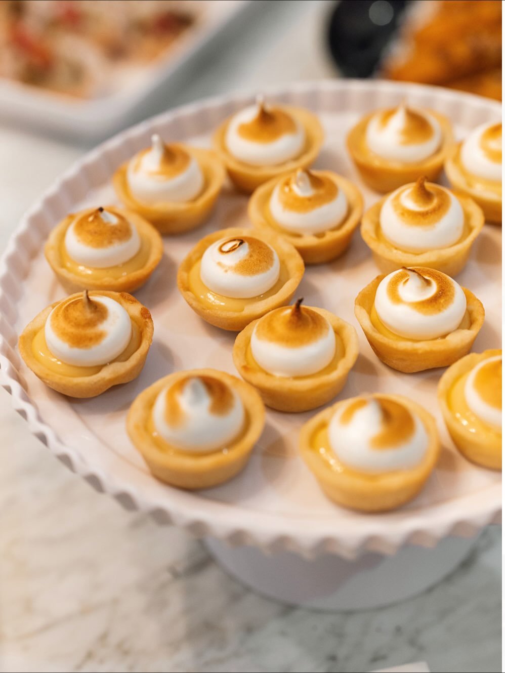 I had a blast catering @itsgwendolyn&rsquo;s Success Party! 🥂

On the menu:

Brown Butter Chocolate Chip Cookies 
Pumpkin Financiers with Candied Pecans
Passionfruit Meyer Lemon Tarts with Toasted Meringue

Interested in catering for your event? Rea