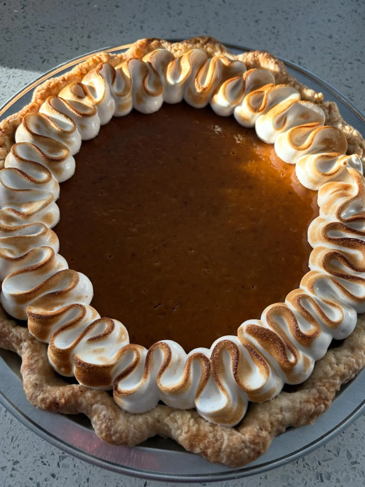 Everything I baked this week!!! Thanksgiving 2025 was a joy 🍁

&bull; Pumpkin Pie with Toasted Vanilla Bean Meringue
&bull;Passionfruit Meyer Lemon Bundt Cake
&bull; Vegan Red Kuri Squash Pie
&bull; Passionfruit Meyer Lemon Tart with Biscoff Crust
&
