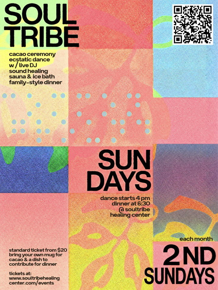 Soul Tribe Sunday Event Flyer