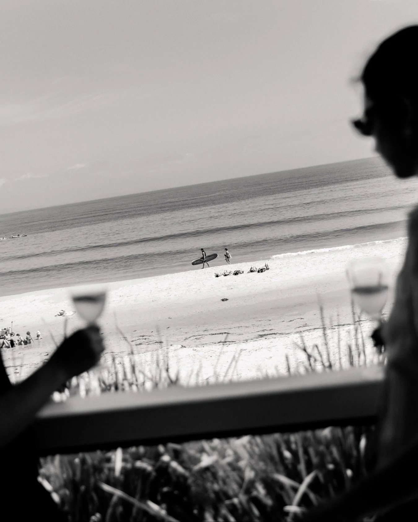 As the sun dips lower over the bay, the afternoon calls for something crisp. 

Settle in with a curated list of drinks designed to complement the sea breeze and the view.