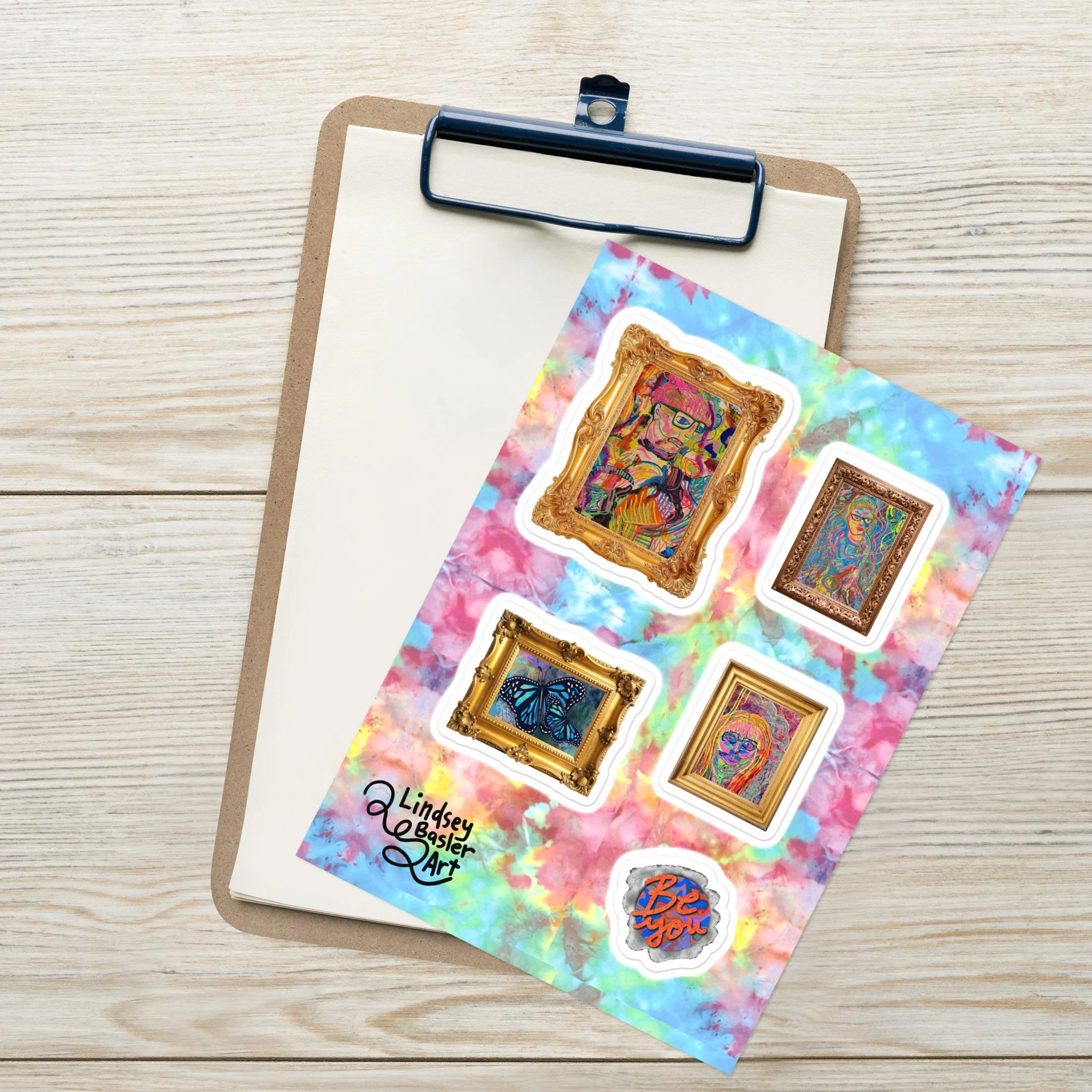 Framed Art Sticker Sheet