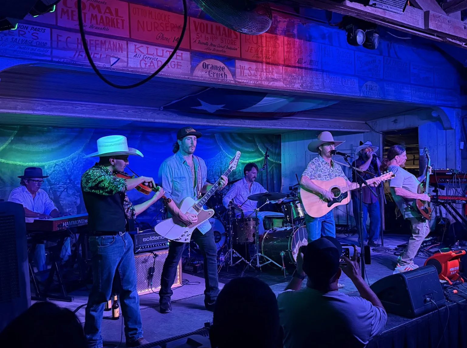 Studio sessions at Gruene Studios