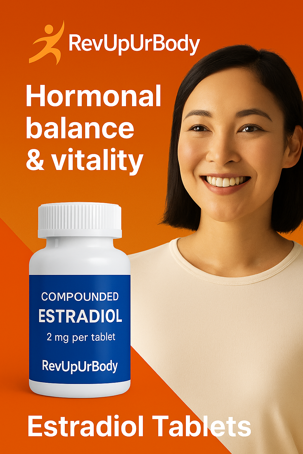 Estradiol Tablets – Hormonal Balance & Vitality $109 Monthly Program