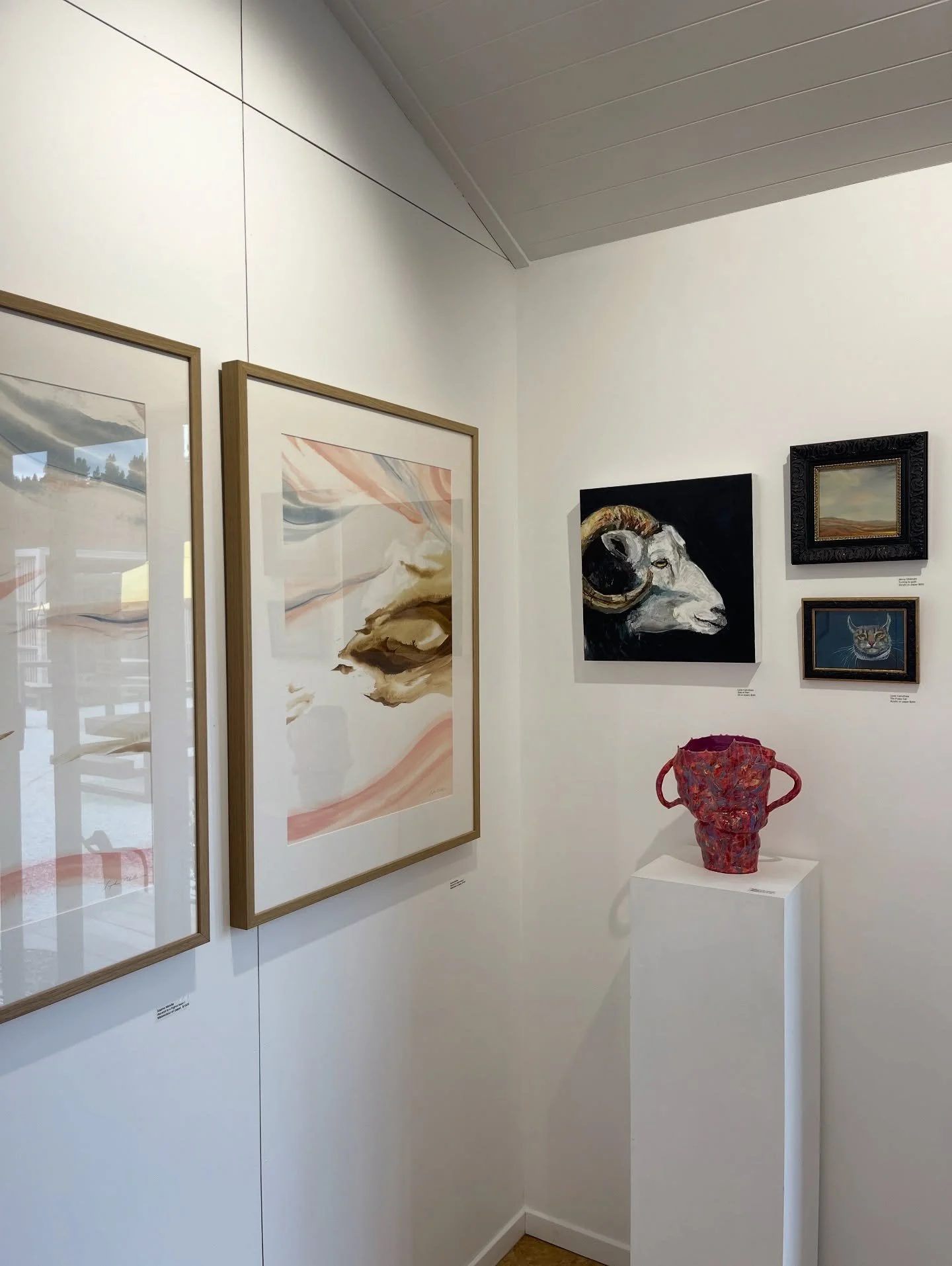 Gallery snippets from today. We&rsquo;re open every day 10am - 5pm, just across the road from the Luggate Pub at The Green 💚