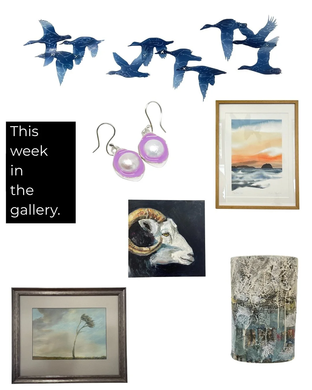 How well does our artwork all fit together?! If you have any questions about any of our paintings, ceramics, sculpture, jewellery or object art, please send us a message 😊 

Artē Collective is a gallery in Luggate, near Wānaka, run and operated by s