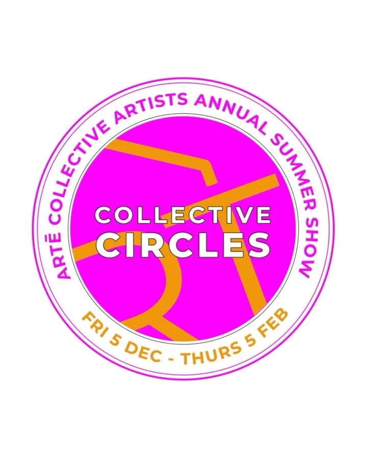 Our first ever group exhibition as a collective opens in three weeks! We&rsquo;d love for you to join us for the opening of &lsquo;Collective Circles&rsquo;, 4pm-7pm Friday December 5 at @artecollective_artists 🥂 RSVP via our website/link in bio.
