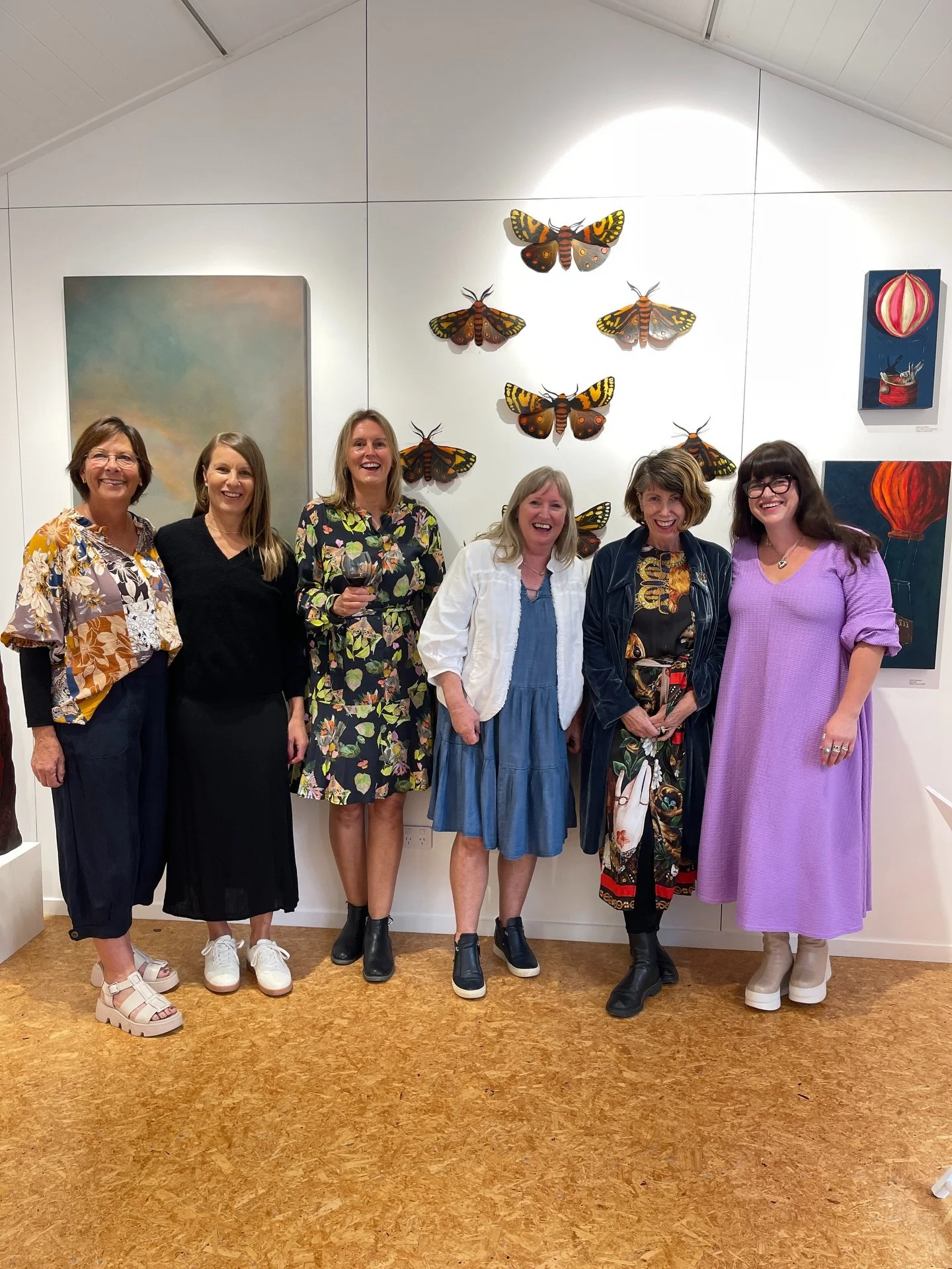 Thank you to all the art lovers who joined us at @artecollective_artists for the opening of &lsquo;Airborne&rsquo; on Thursday night 🥂 We had a great time and so appreciate the support. The exhibition is on until April 22, don&rsquo;t miss it!