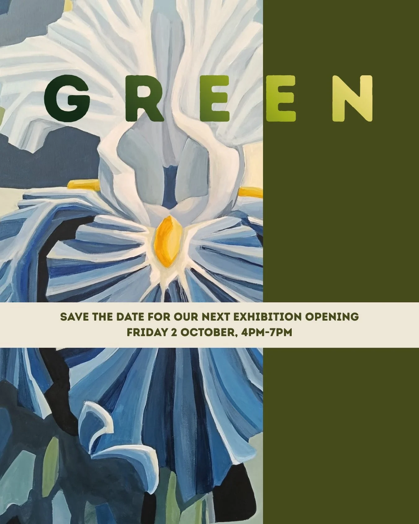 Put it in your calendars and save the date! On Friday 2 October we will mark one year of @artecollective_artists at our home @thegreenluggate 💚 Please join us for the celebration and opening of our show &lsquo;Green&rsquo; 🥂 4pm-7pm.