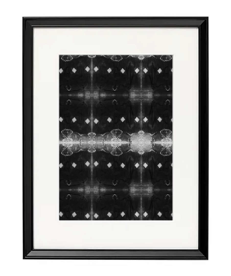 4thDimension_002, 50X100cm, Tie Dyeing, 100% Silk