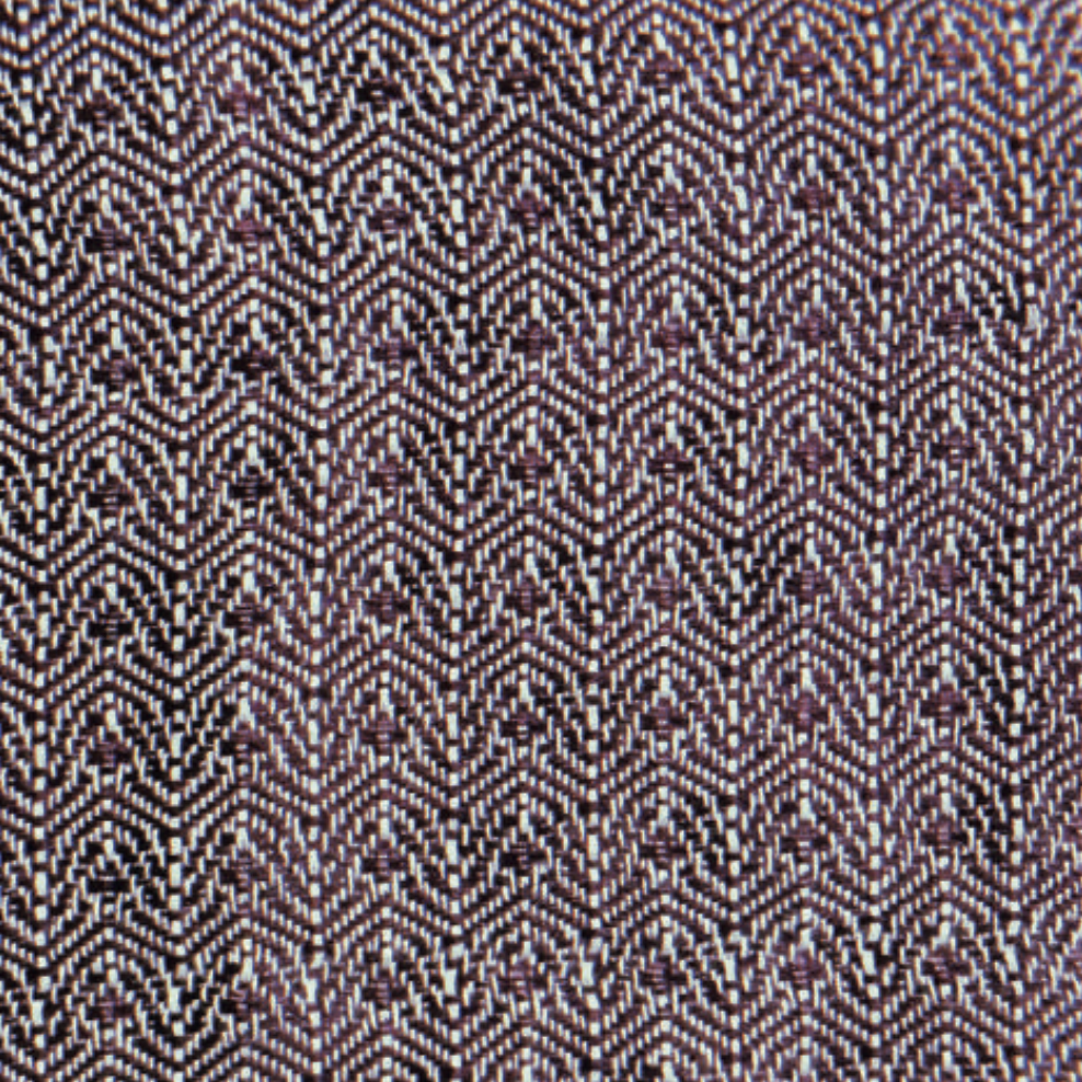 Cecropia Silk Moth_machine weave
Nylon yarns & Cotton/polyester blended yarns
178 Tex X 78 Tex
30 X 30 (thread/cm)