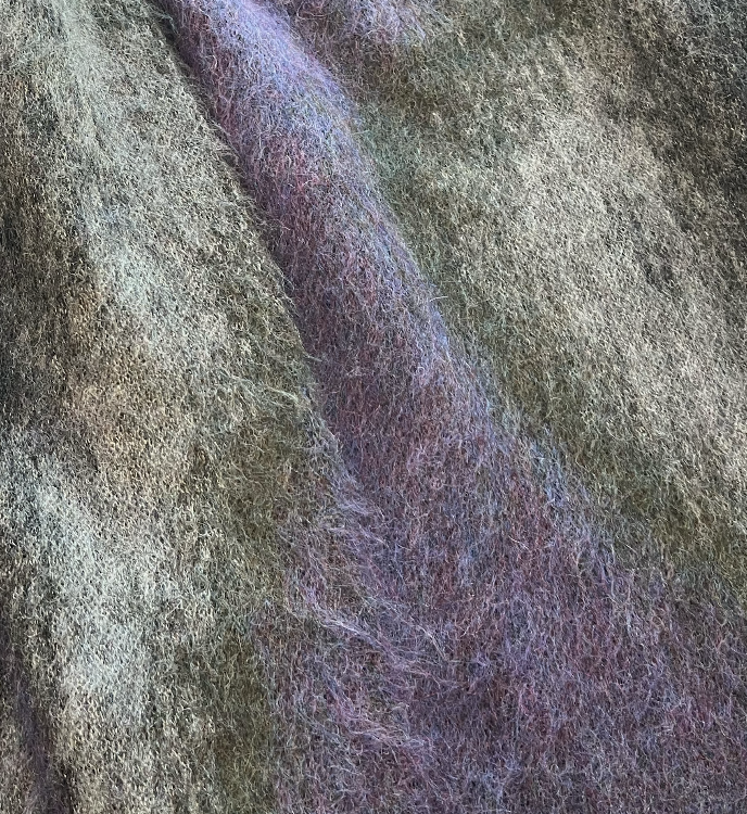 3D effect knit development_mohair