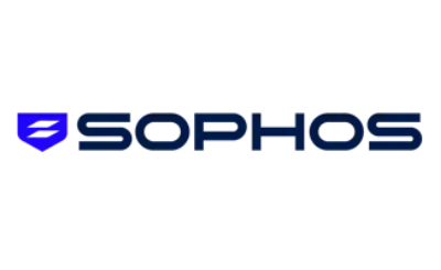 Sopnes logo in blue with a black background.
