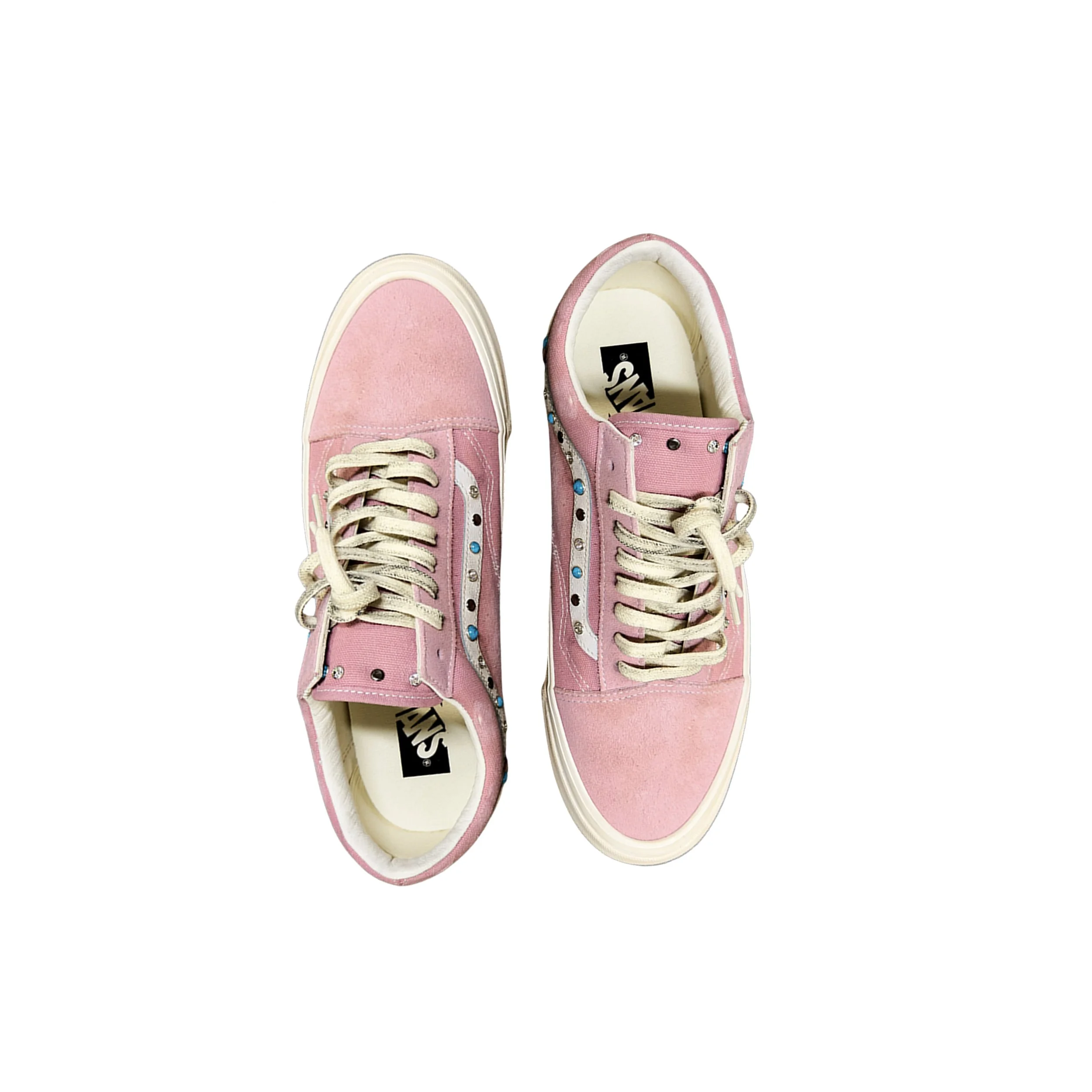 WARIN96 X VANS PINK SALMON PREMIUM OLD SKOOL SIZE 11