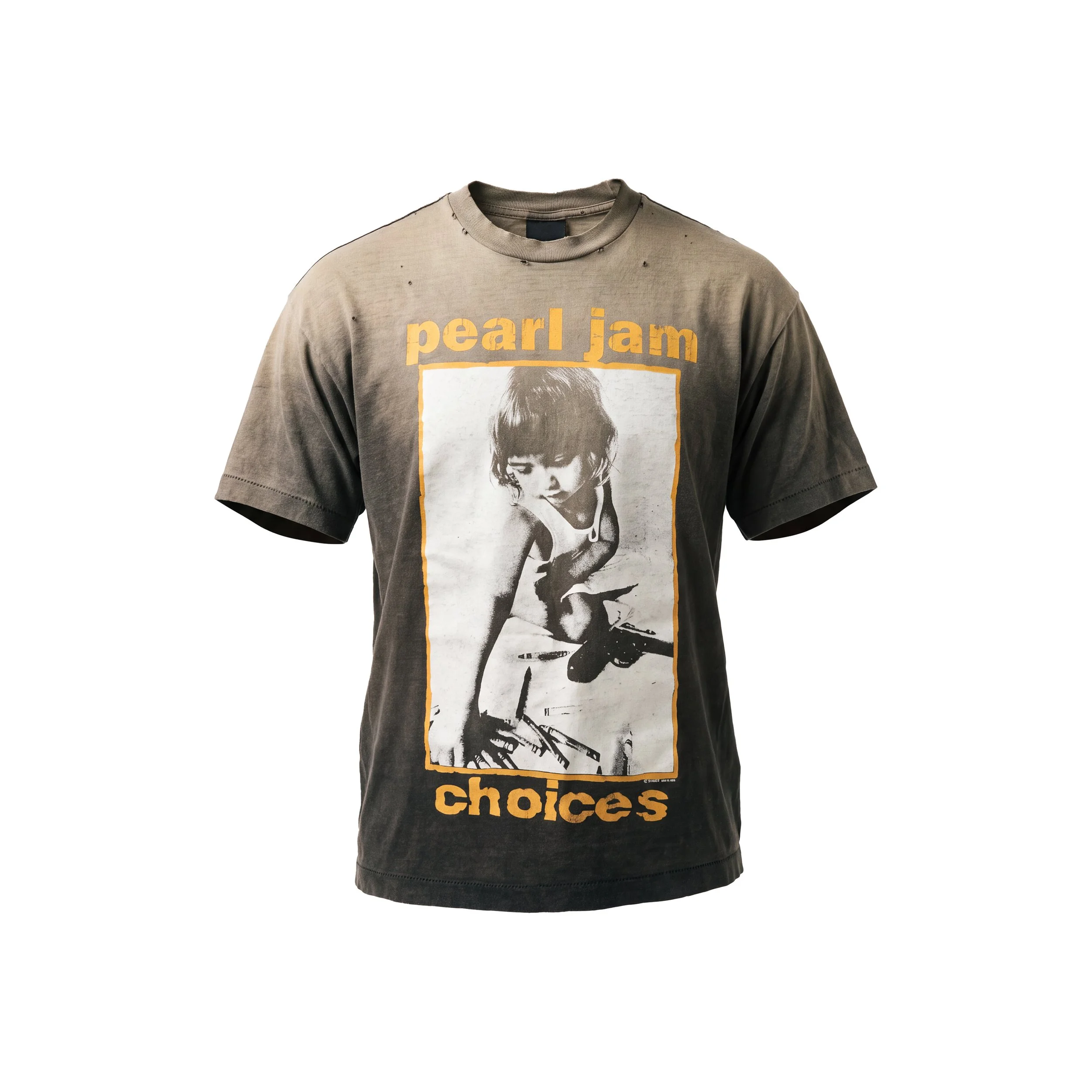 Pearl Jam Reprinted Sun Faded 1 of 1 XL