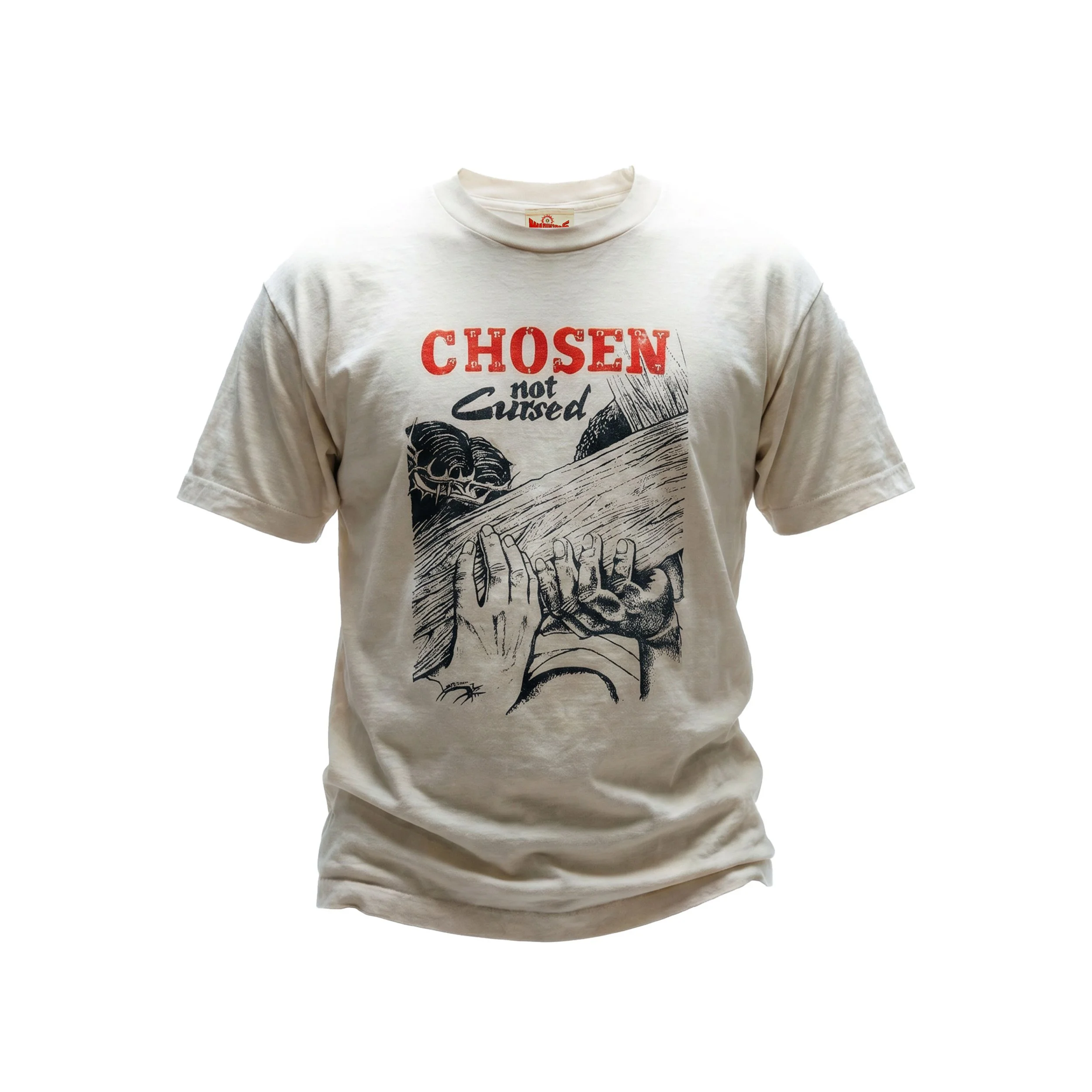WARIN96 "CHOSEN NOT CURSED" UPCYCLED VINTAGE XL