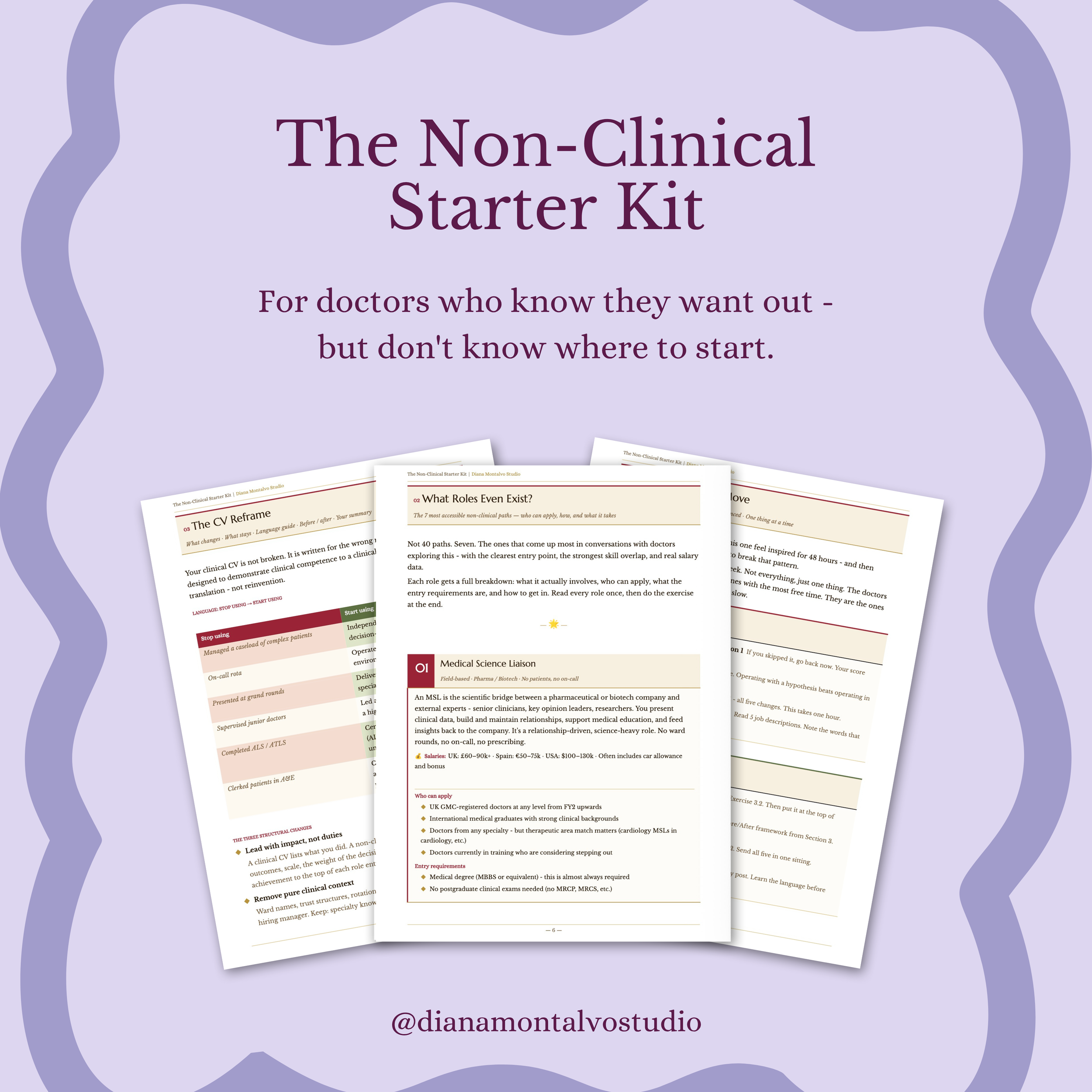 THE NON-CLINICAL STARTER KIT