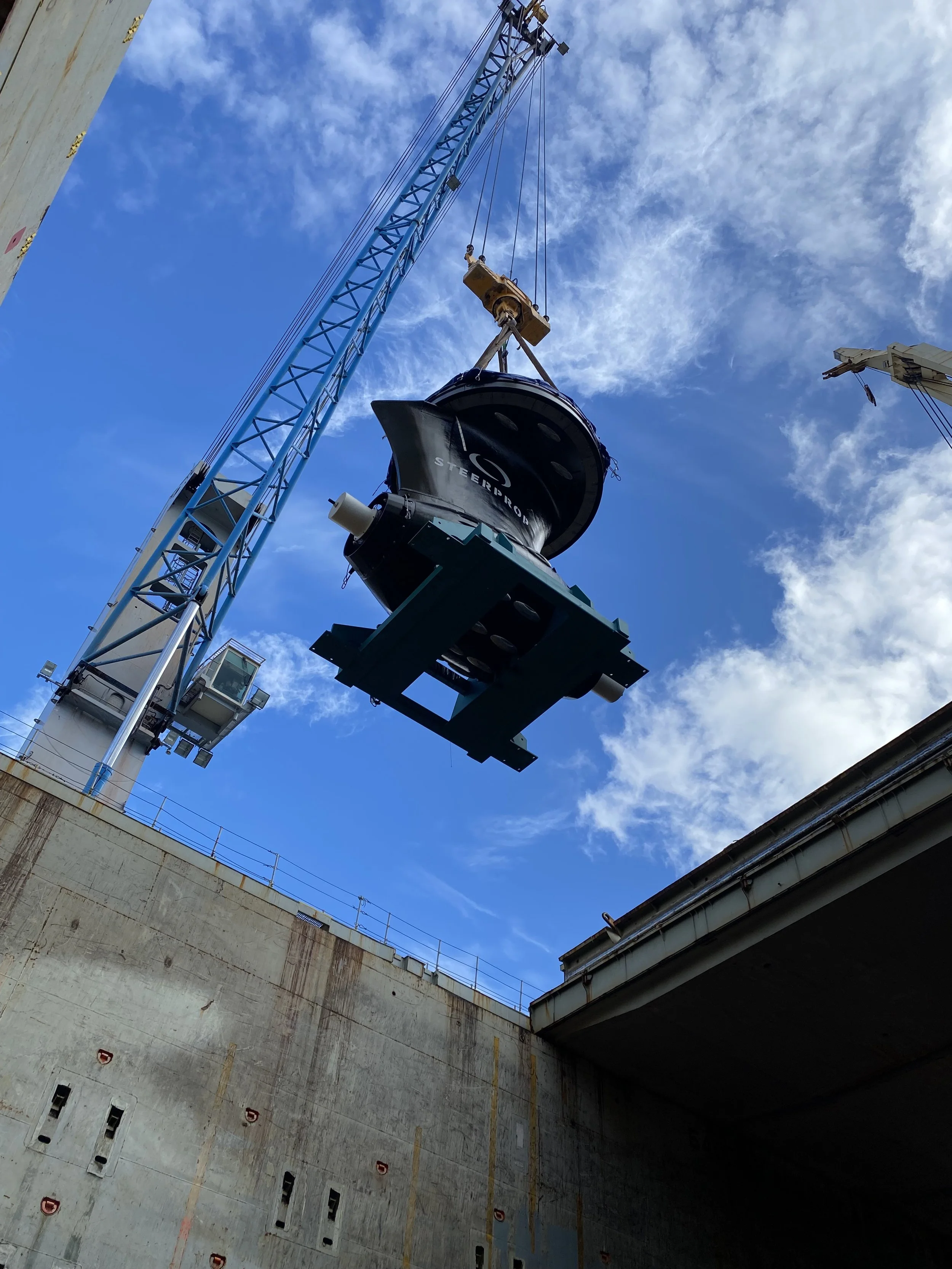 Cargo ship fulfilment safely.