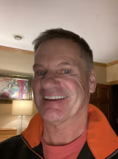 selfie of middle-aged man smiling