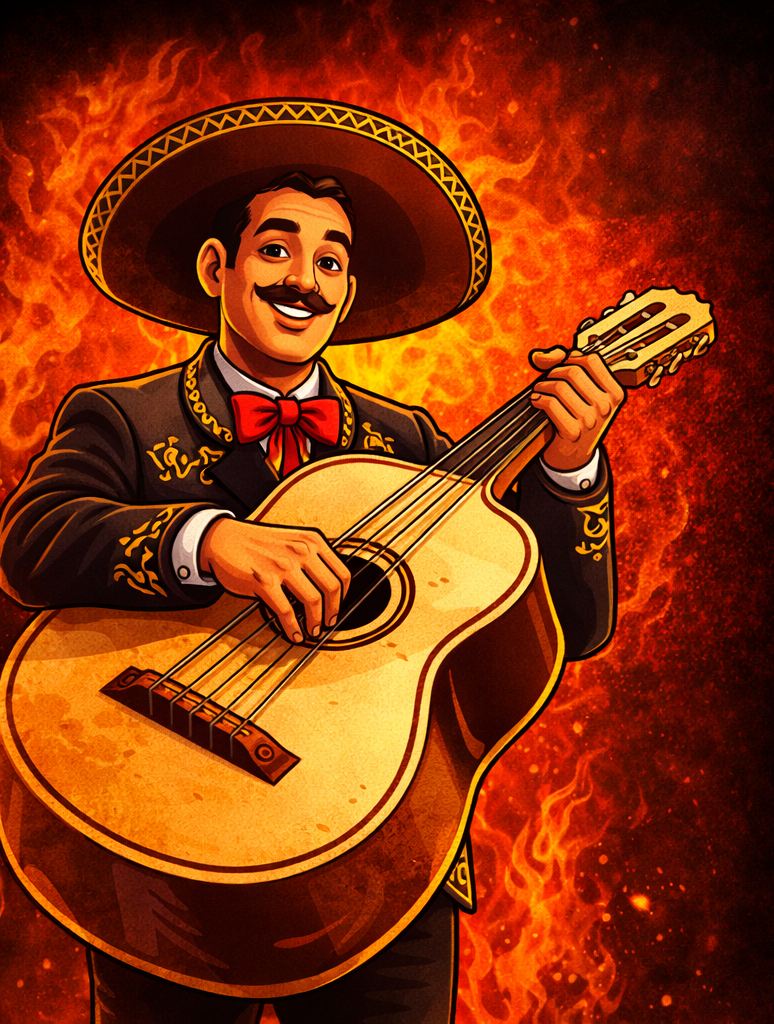 Guitarron Chido Master Mariachi