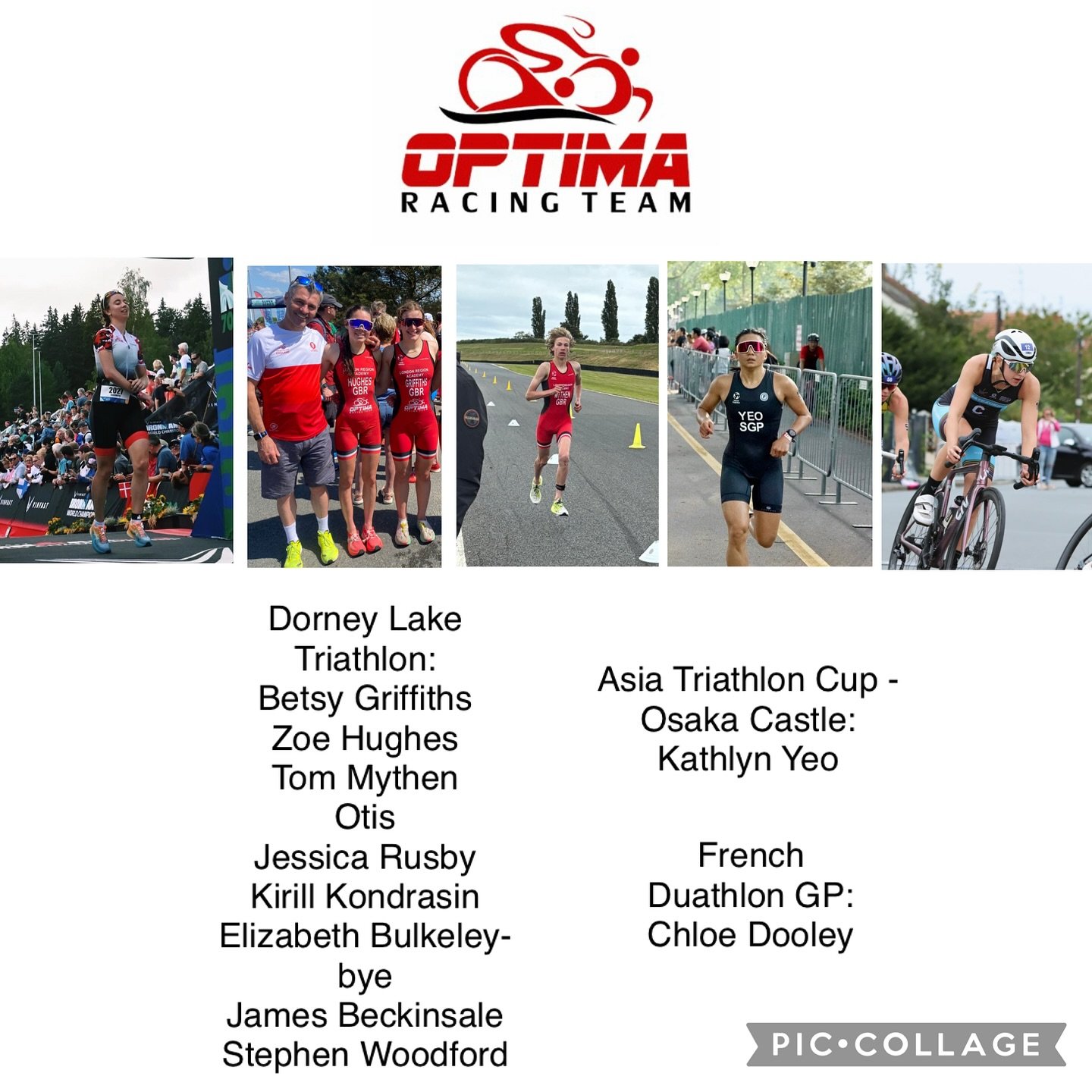 Bank holiday racing incoming 🚀 

Over in Japan @kathlynyeo is racing over the sprint distance in the Asia triathlon cup 🇯🇵 

@chloedooley is back on the French Duathlon GP circuit with @tcchateaurouxm36 🇫🇷 

And close to home at Dorney lake we h