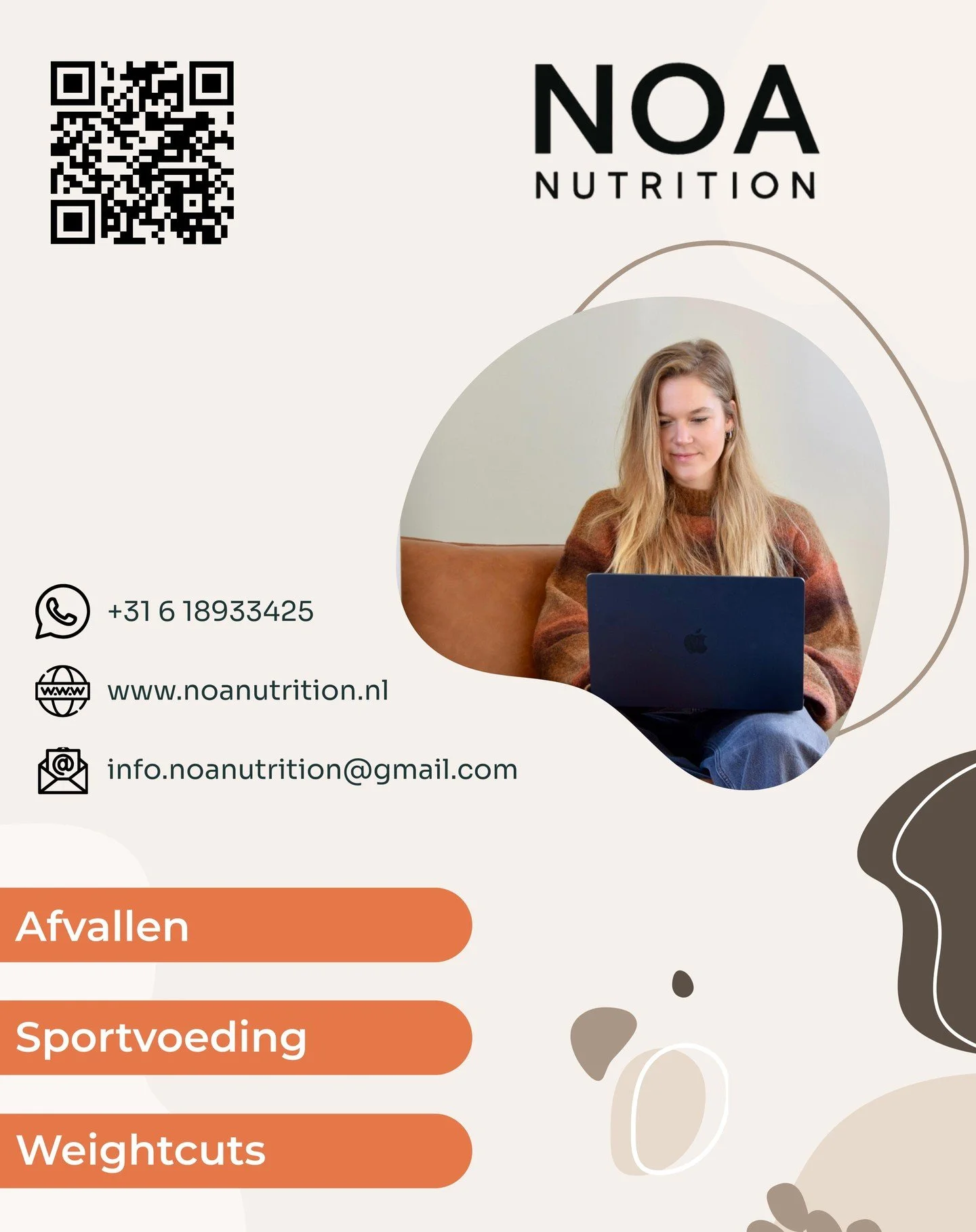 Heb je het gevoel alsof je alles goed doet, maar zie je geen resultaat?
Of misschien weet je eigenlijk niet goed waar je moet beginnen, en zoek je gewoon een plan en begeleiding dat bij je past.
Bij Noa Nutrition krijg je géén standaa