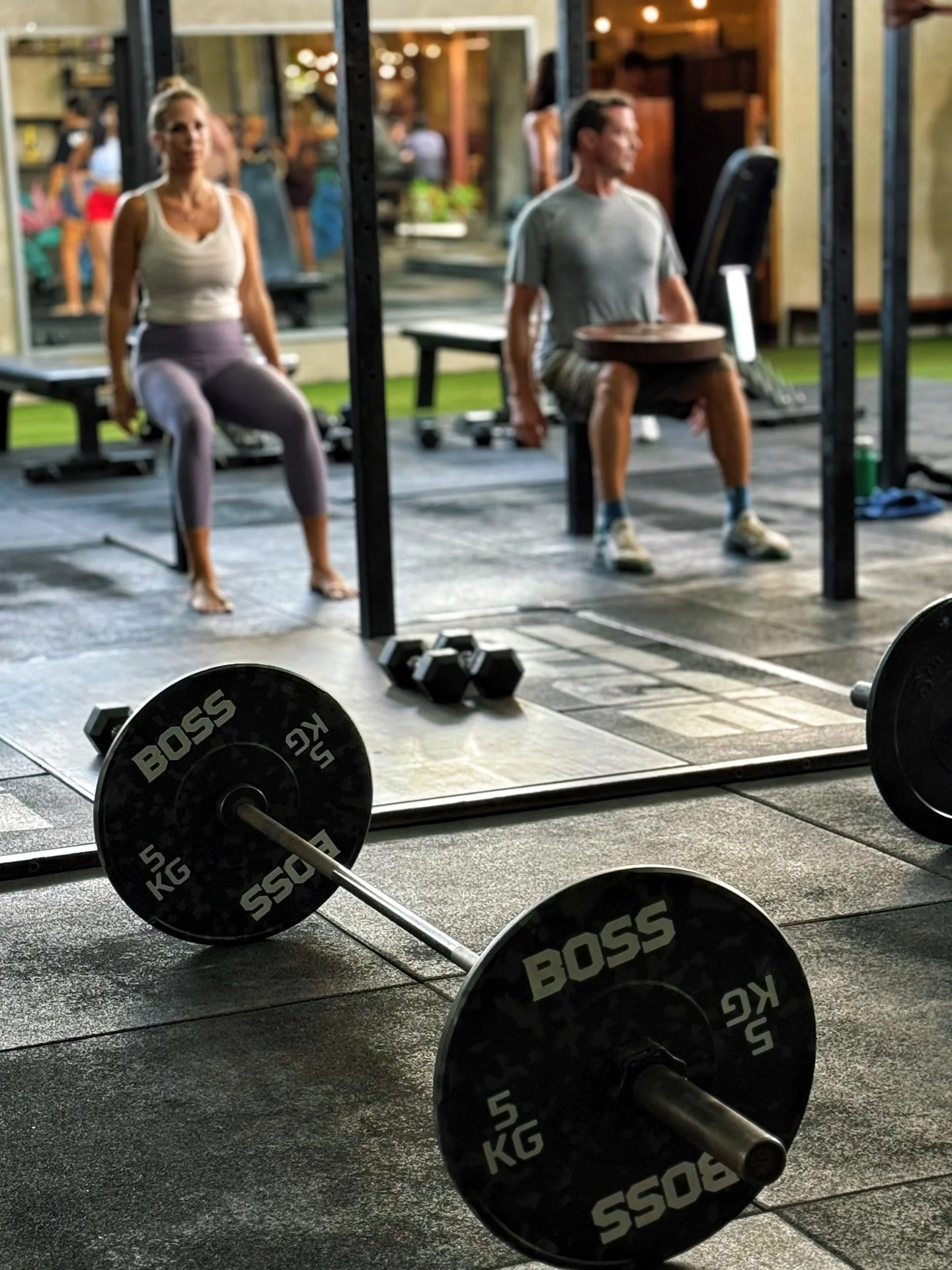 Known for our open space and selection of equipment 💪🏼 come join us on the gym floor, in a class or the open gym. Open 7am-9pm daily.