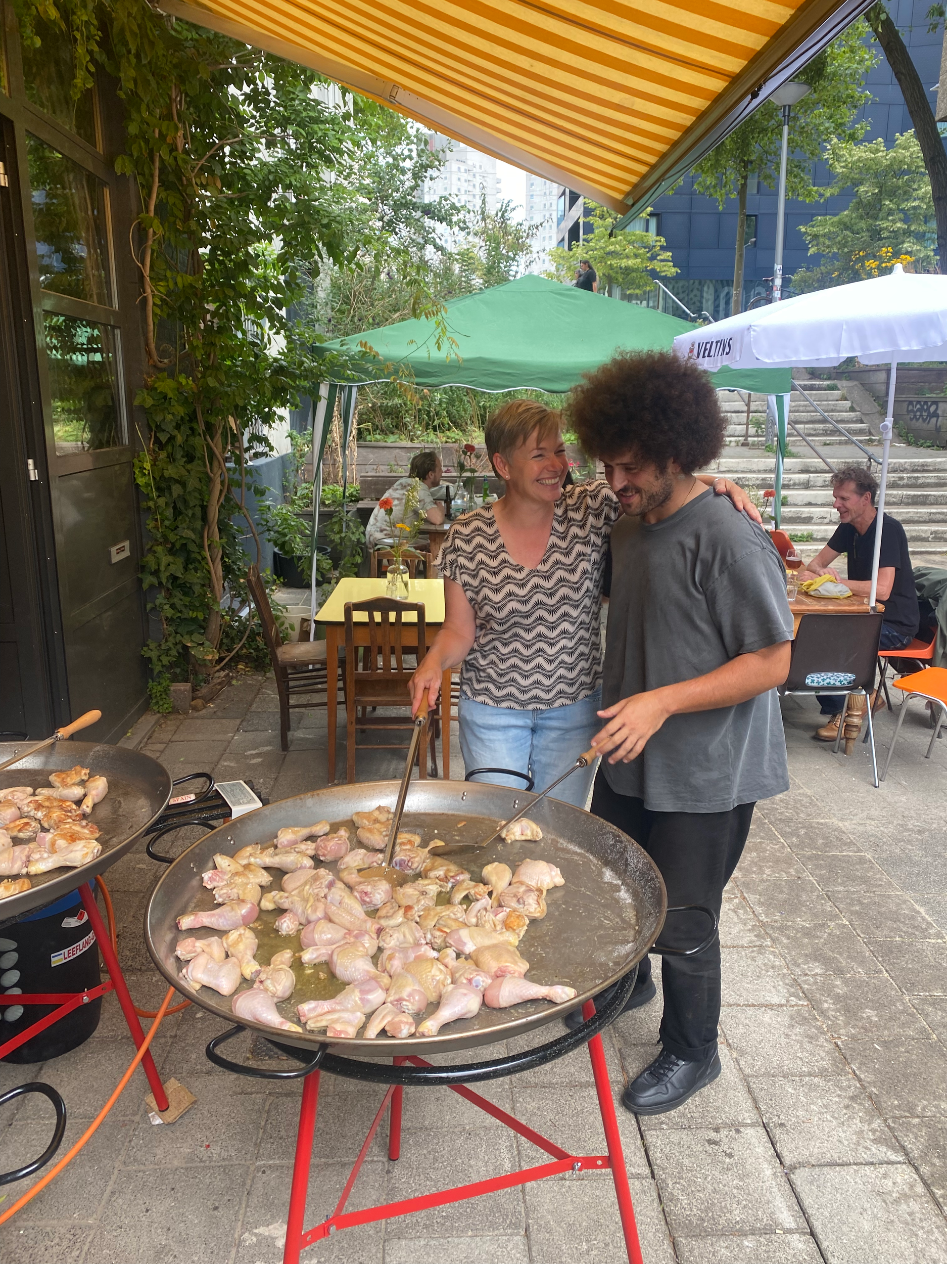 Live Cooking+Spanish Catering