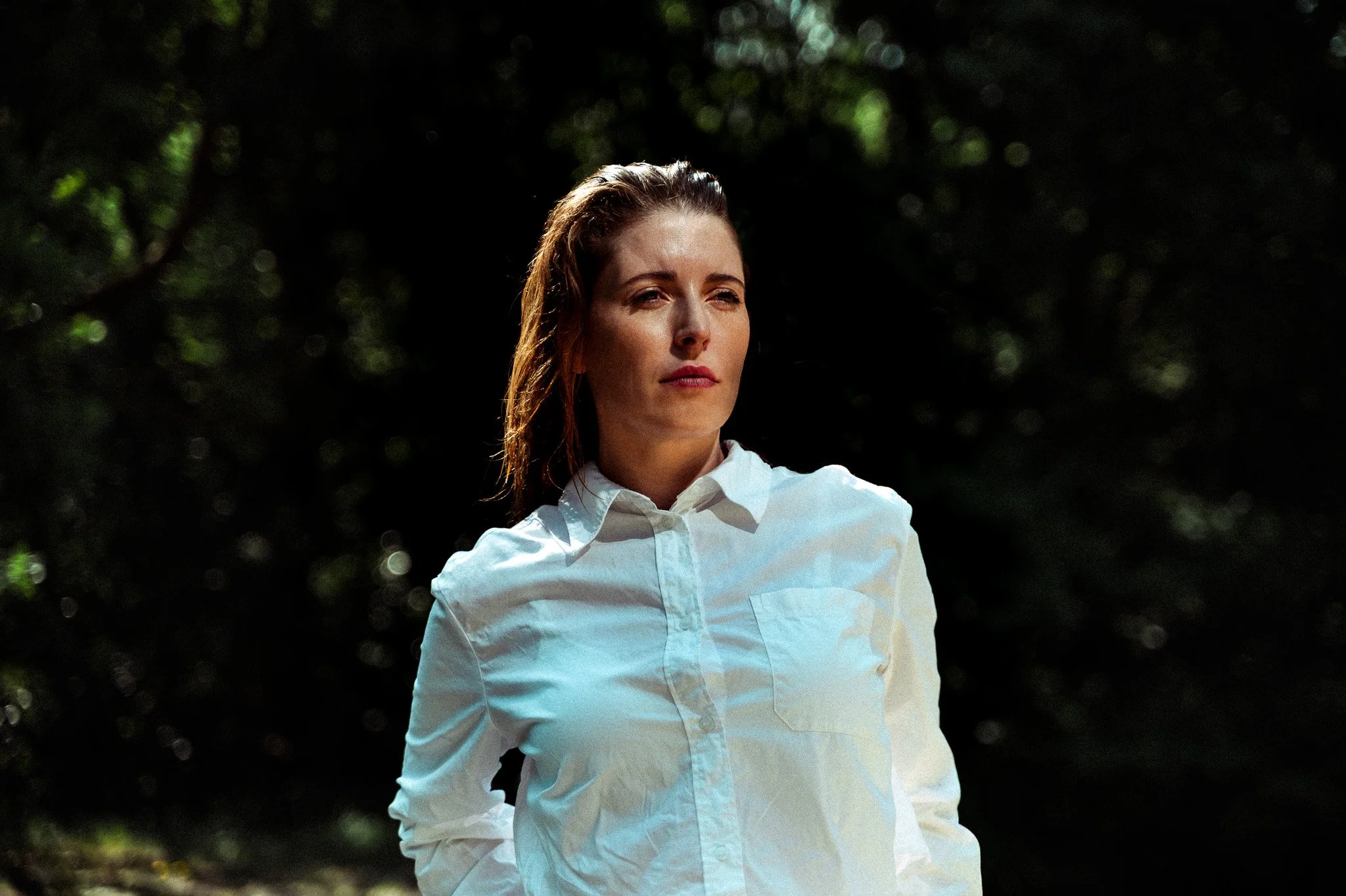 Editorial fashion model photography in color